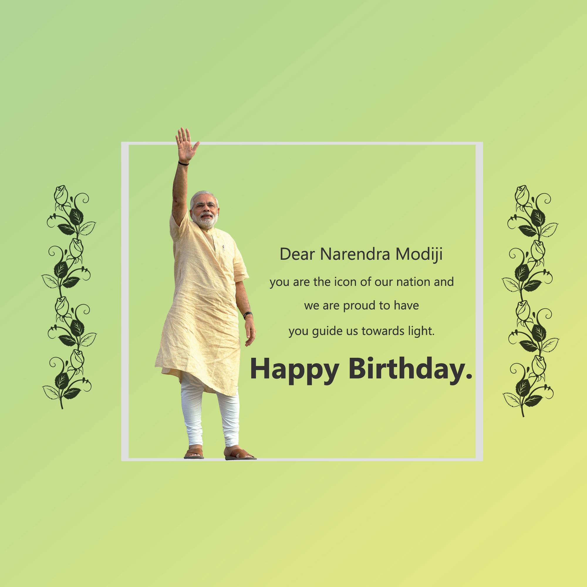 Narendra Modi Birthday