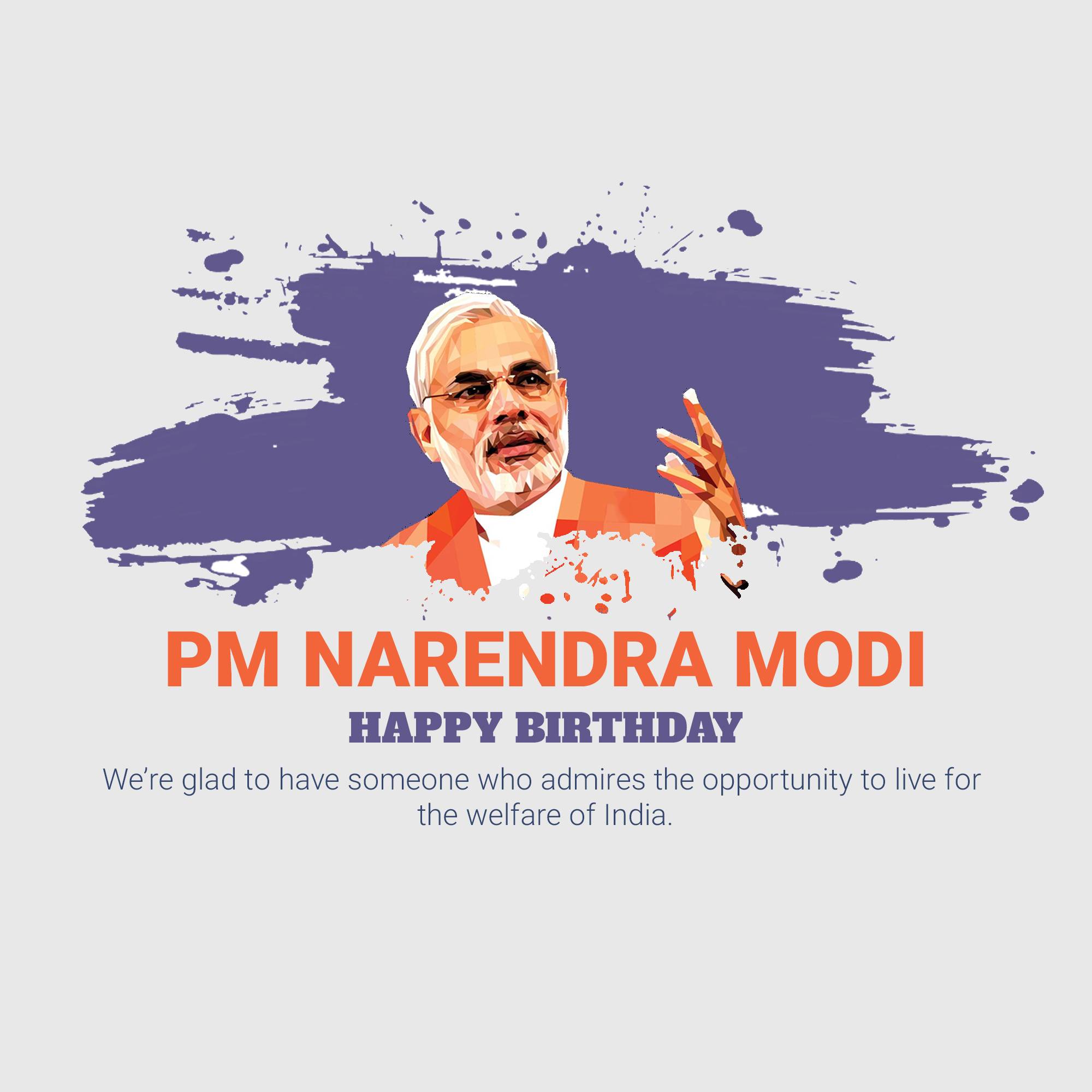 Narendra Modi Birthday