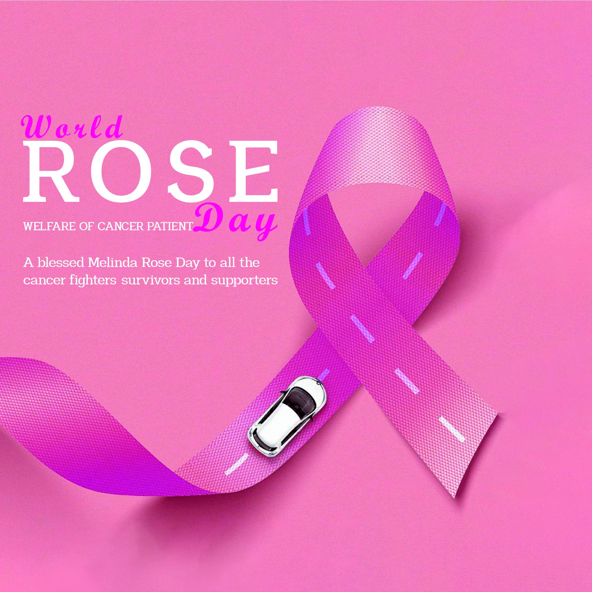 Rose day welfare of cancer patients