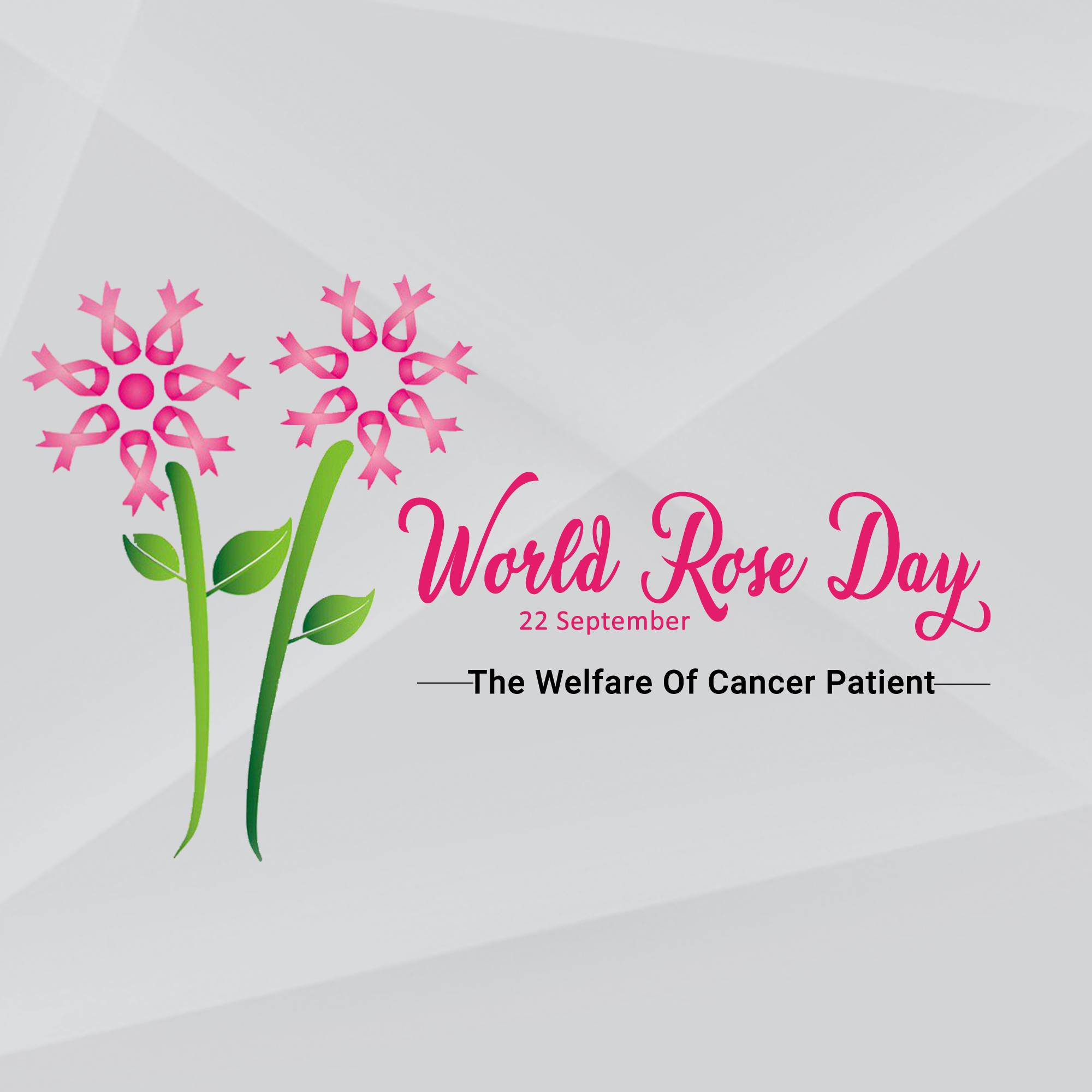 Rose day welfare of cancer patients