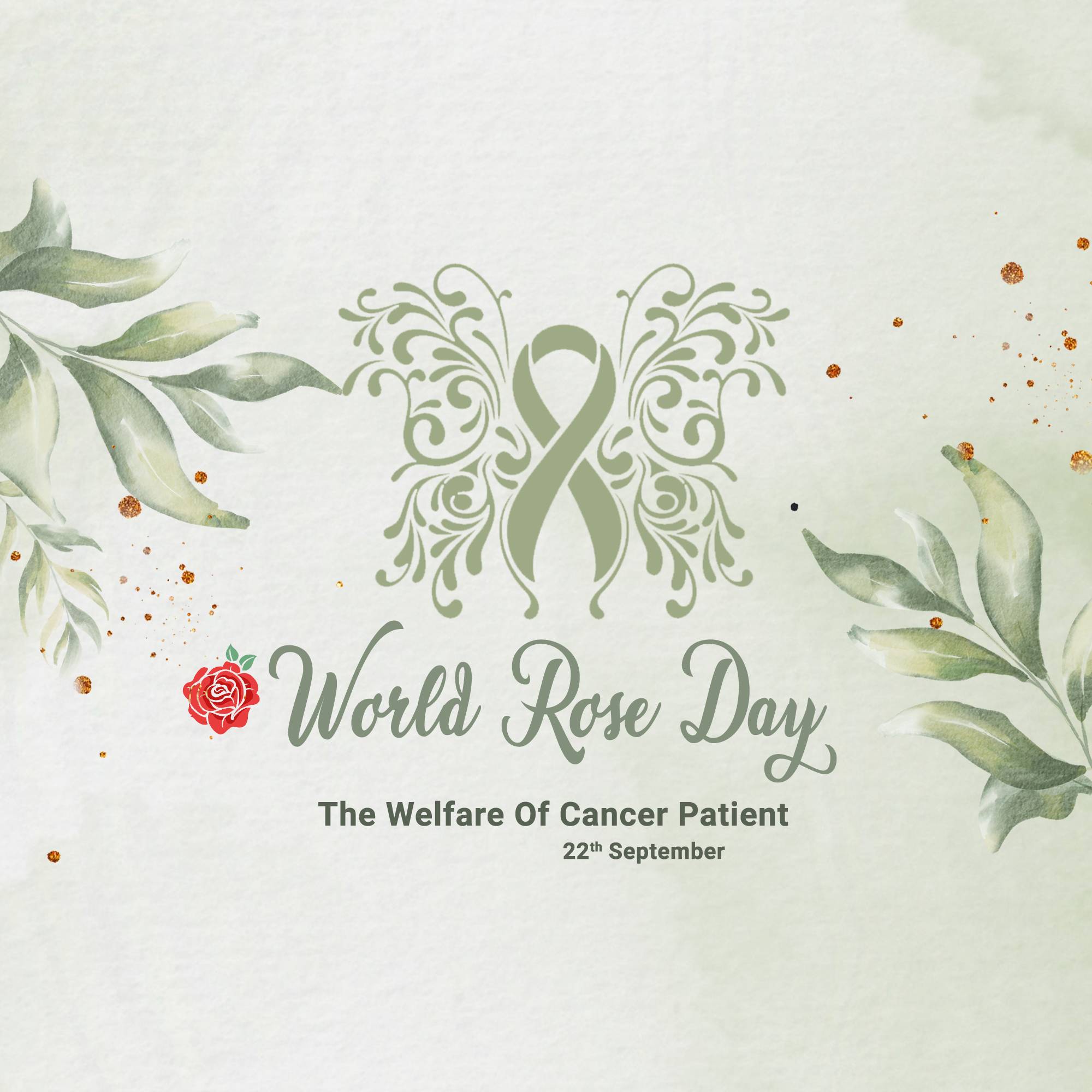 Rose day welfare of cancer patients