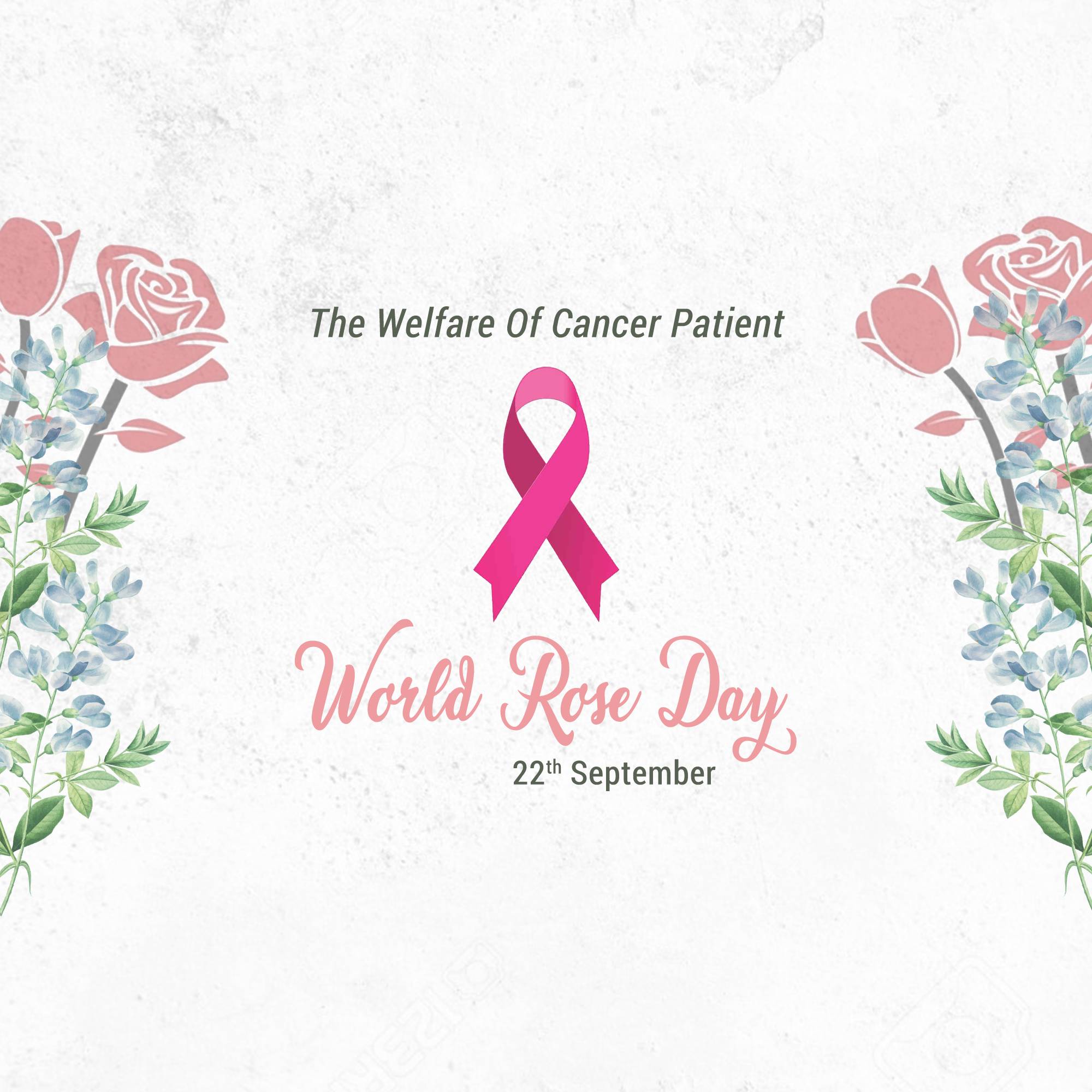 Rose day welfare of cancer patients
