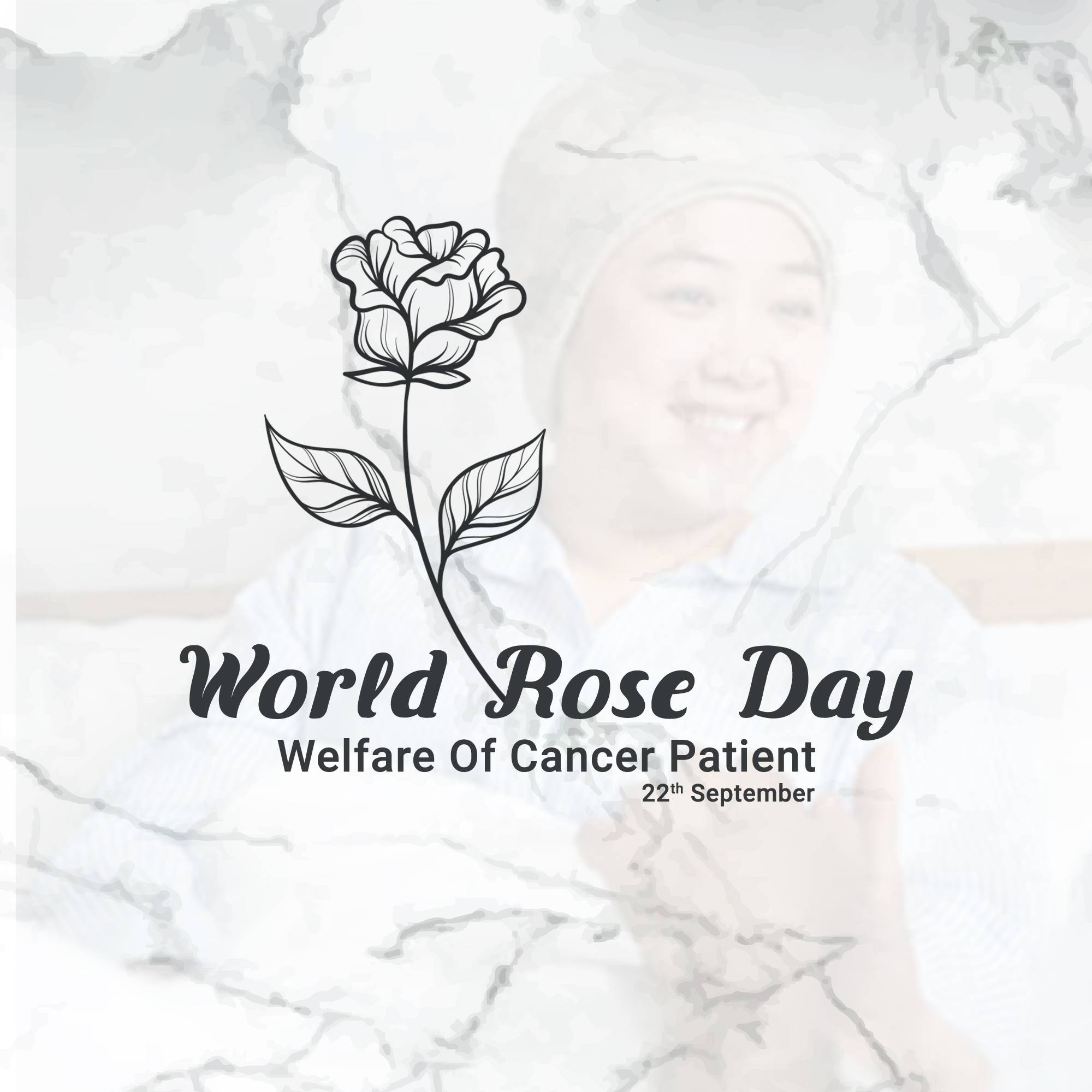 Rose day welfare of cancer patients