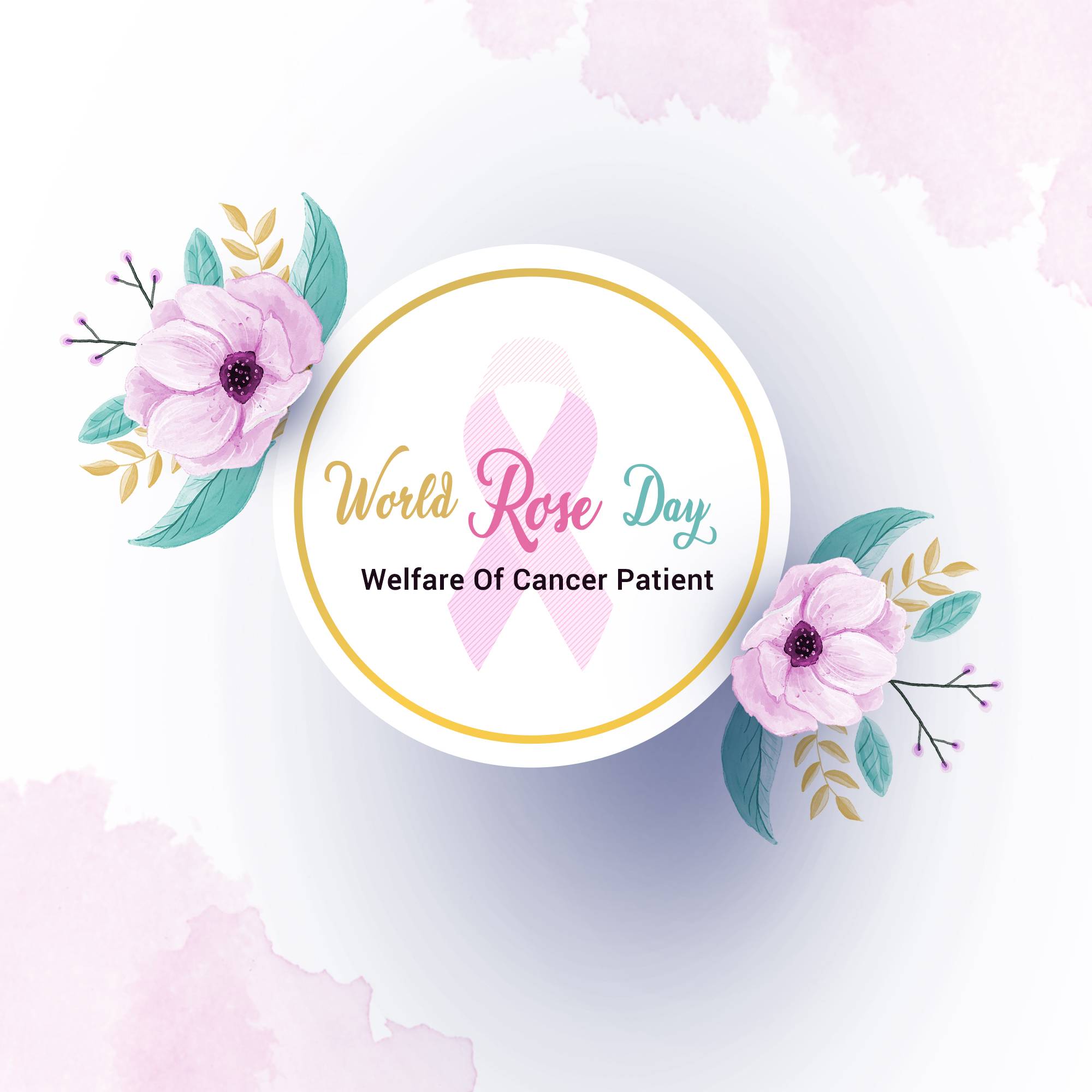Rose day welfare of cancer patients