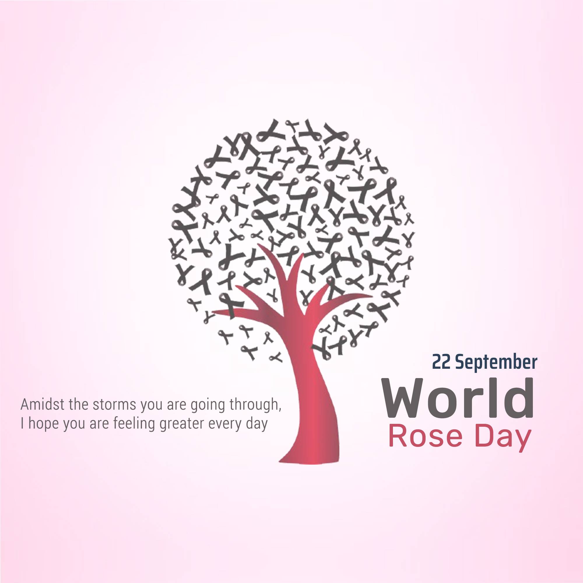 Rose day welfare of cancer patients