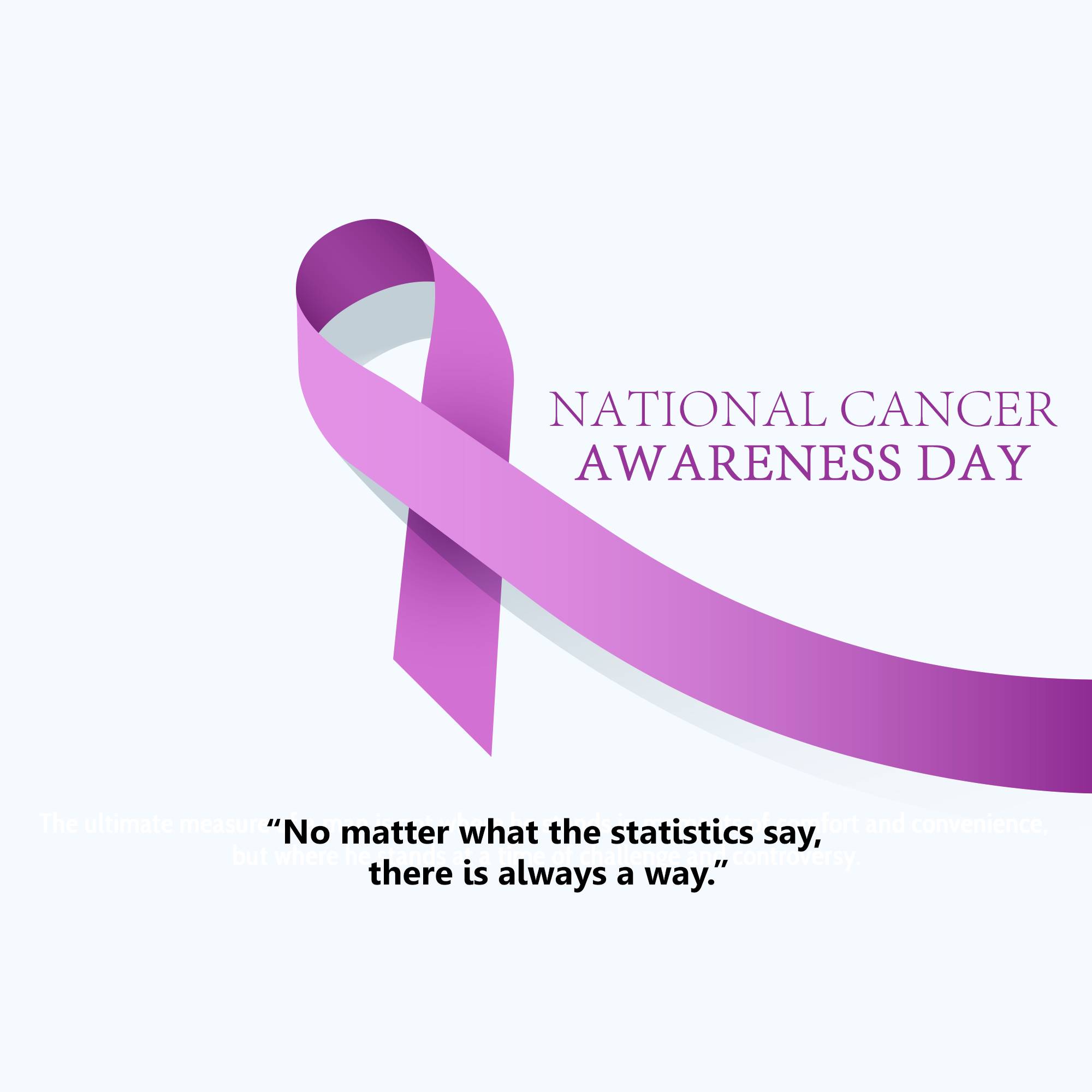 National Cancer Awareness Day