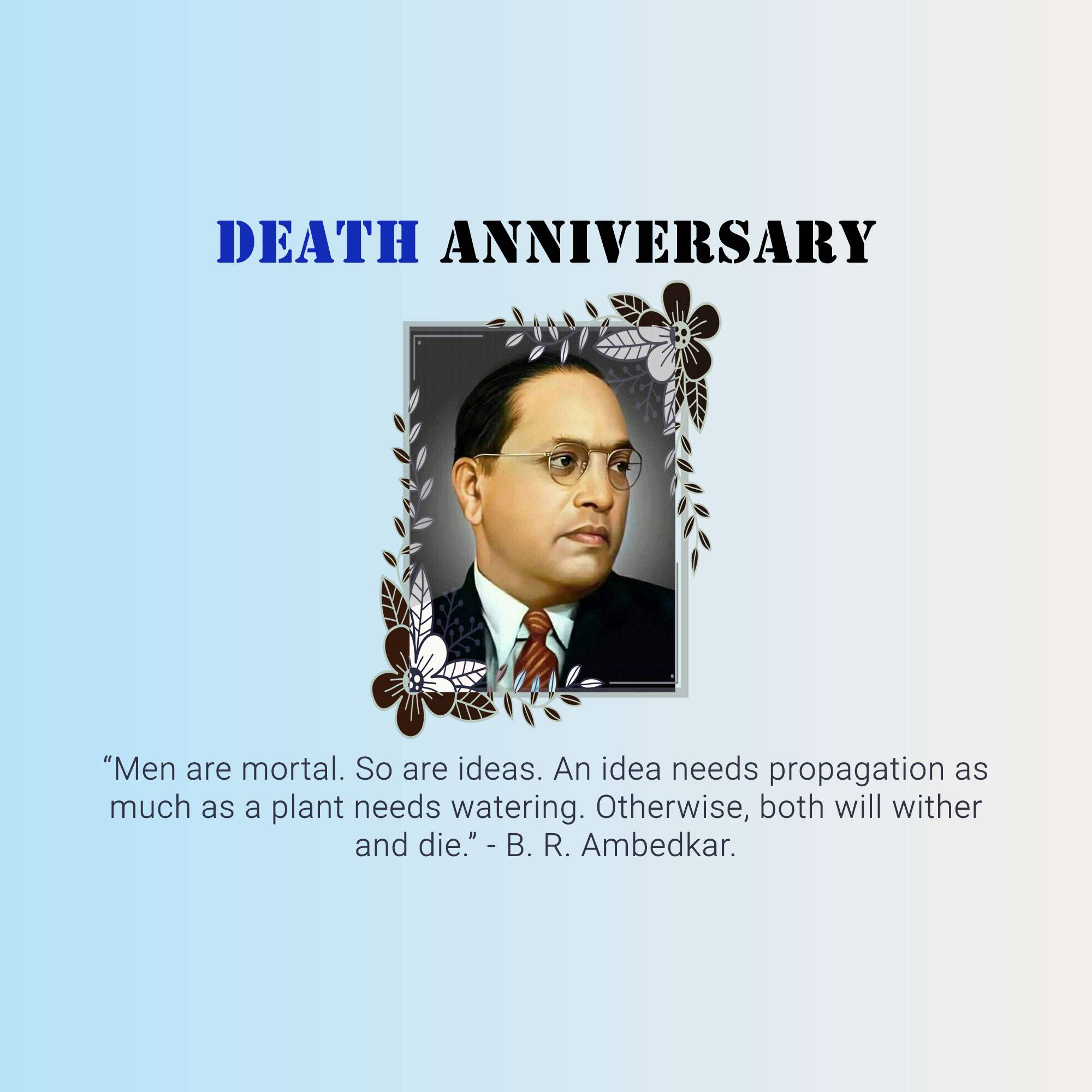 B R Ambedkar Punyatithi