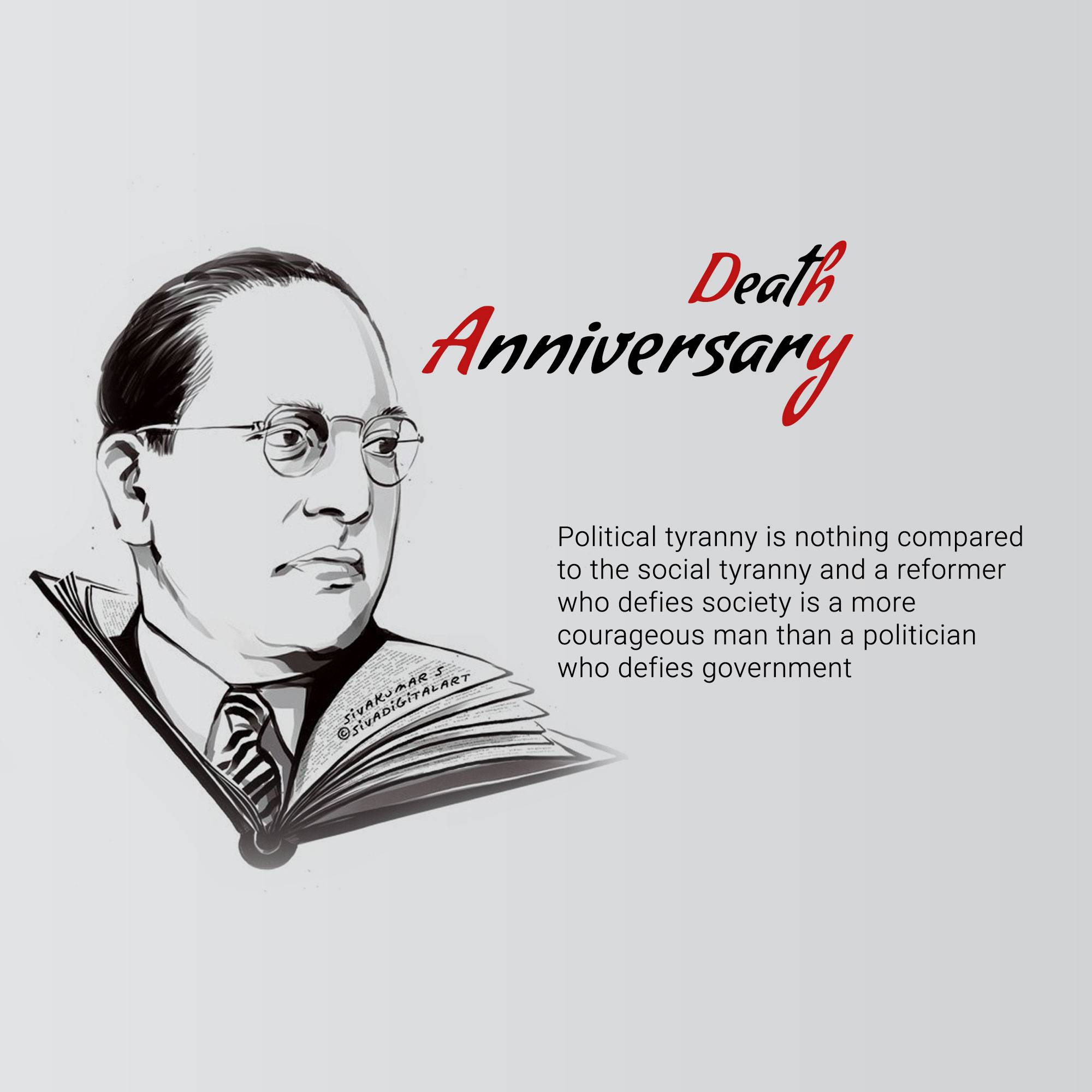 B R Ambedkar Punyatithi