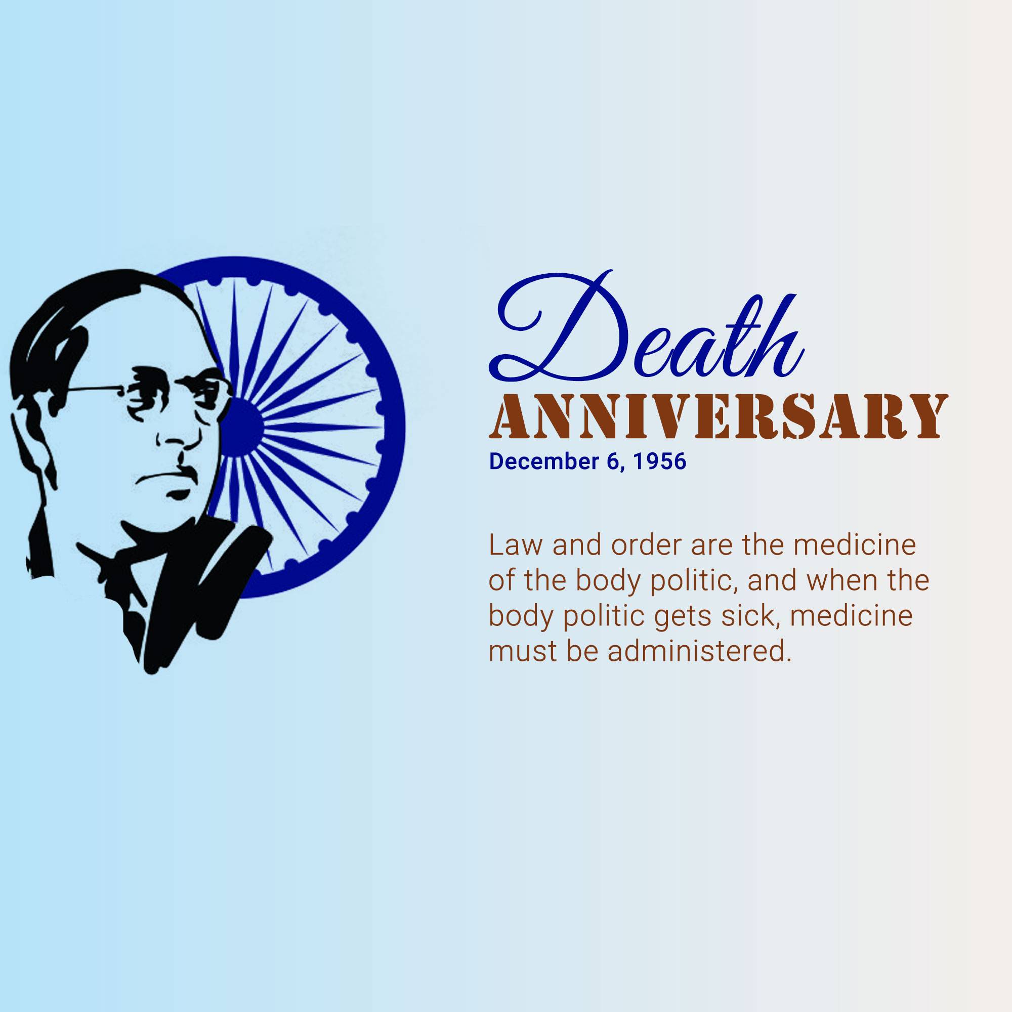 B R Ambedkar Punyatithi