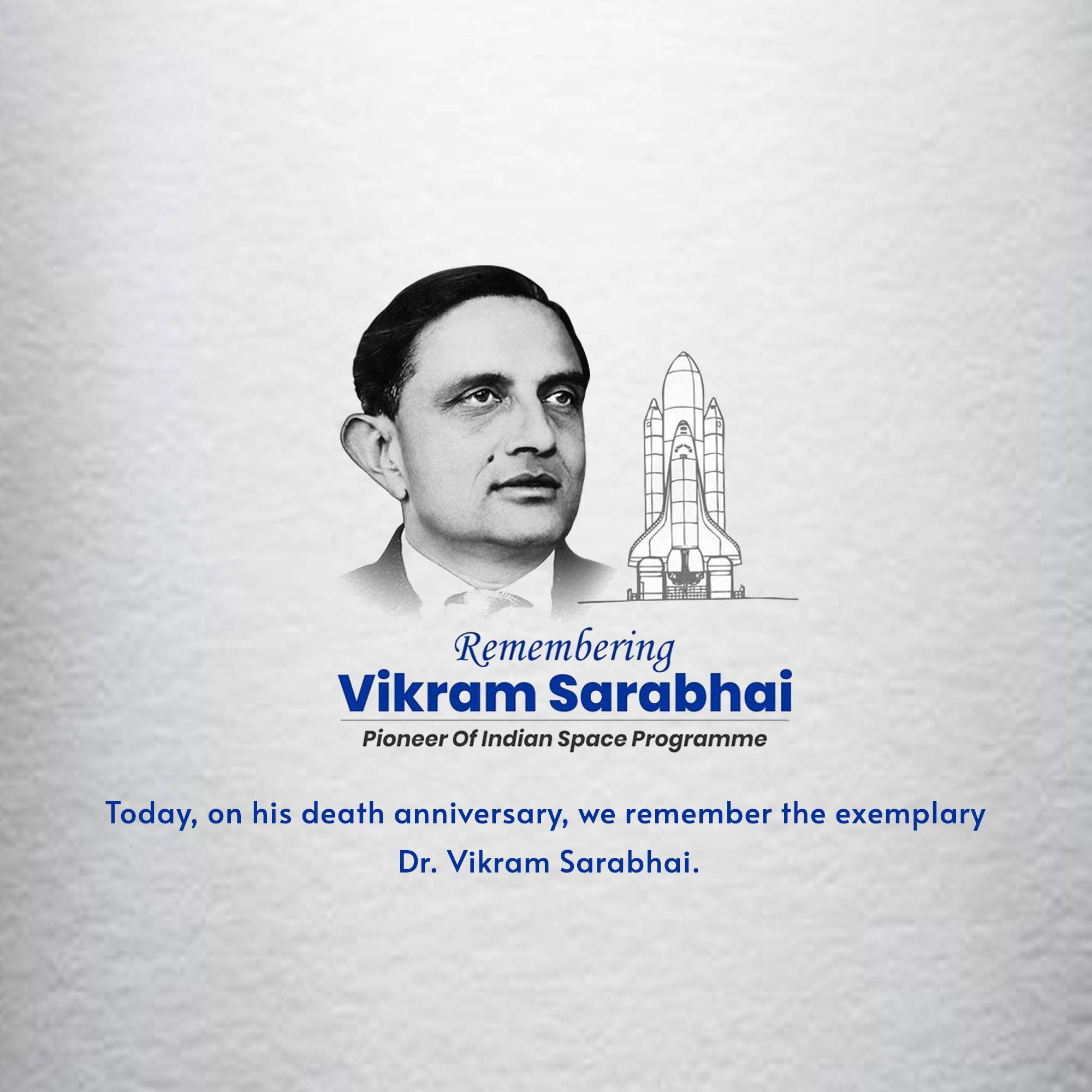 Dr Vikram Sarabhai Punyatithi
