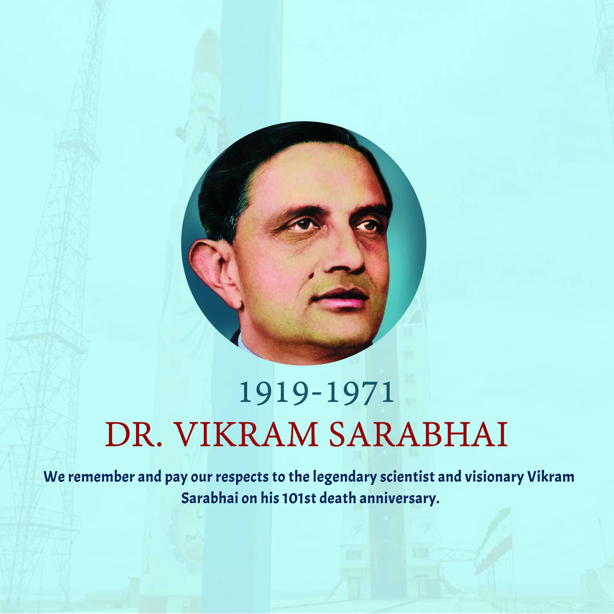 Dr Vikram Sarabhai Punyatithi