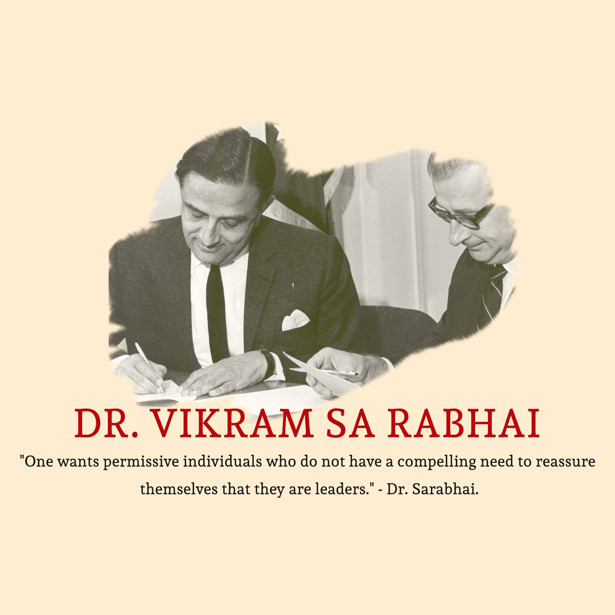 Dr Vikram Sarabhai Punyatithi