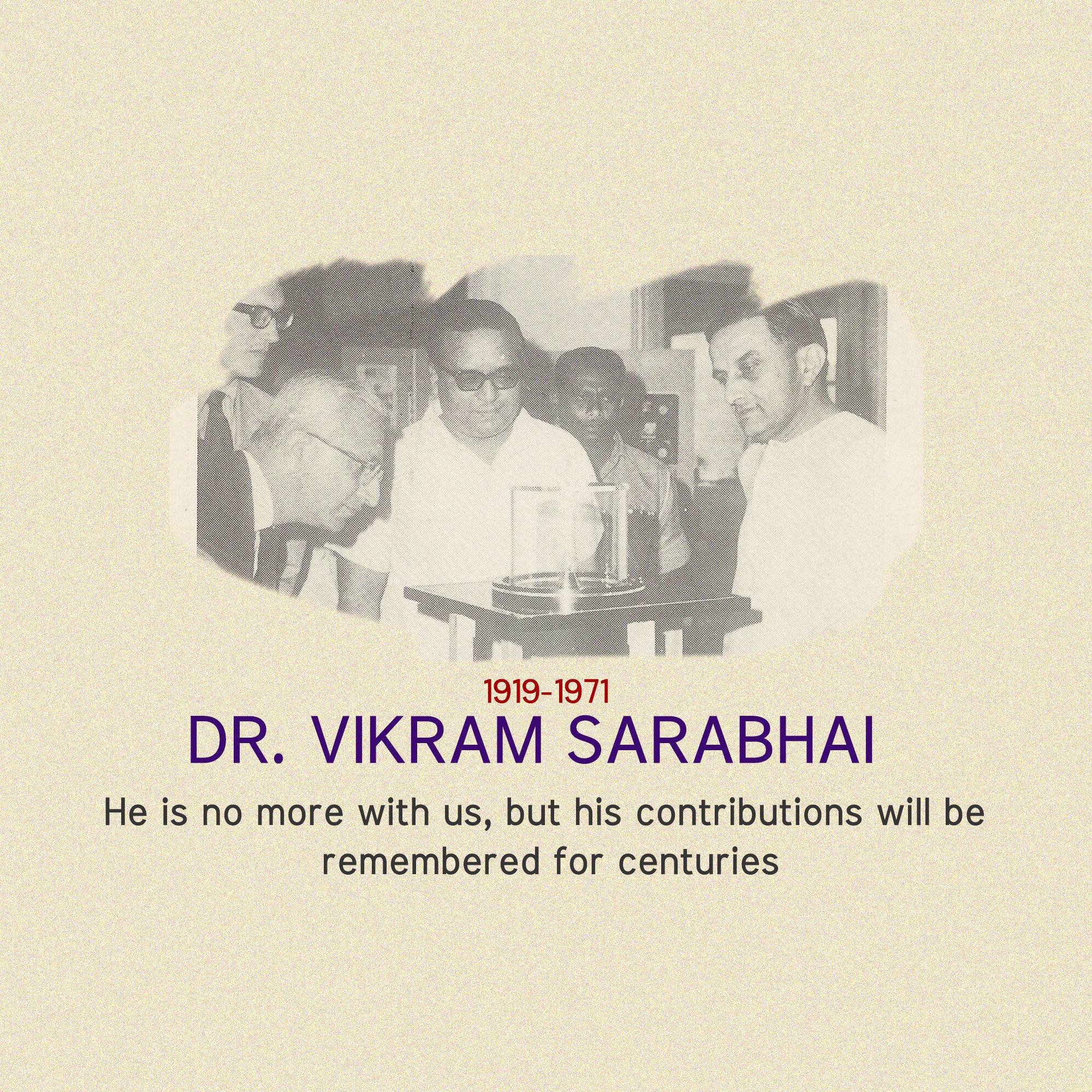 Dr Vikram Sarabhai Punyatithi