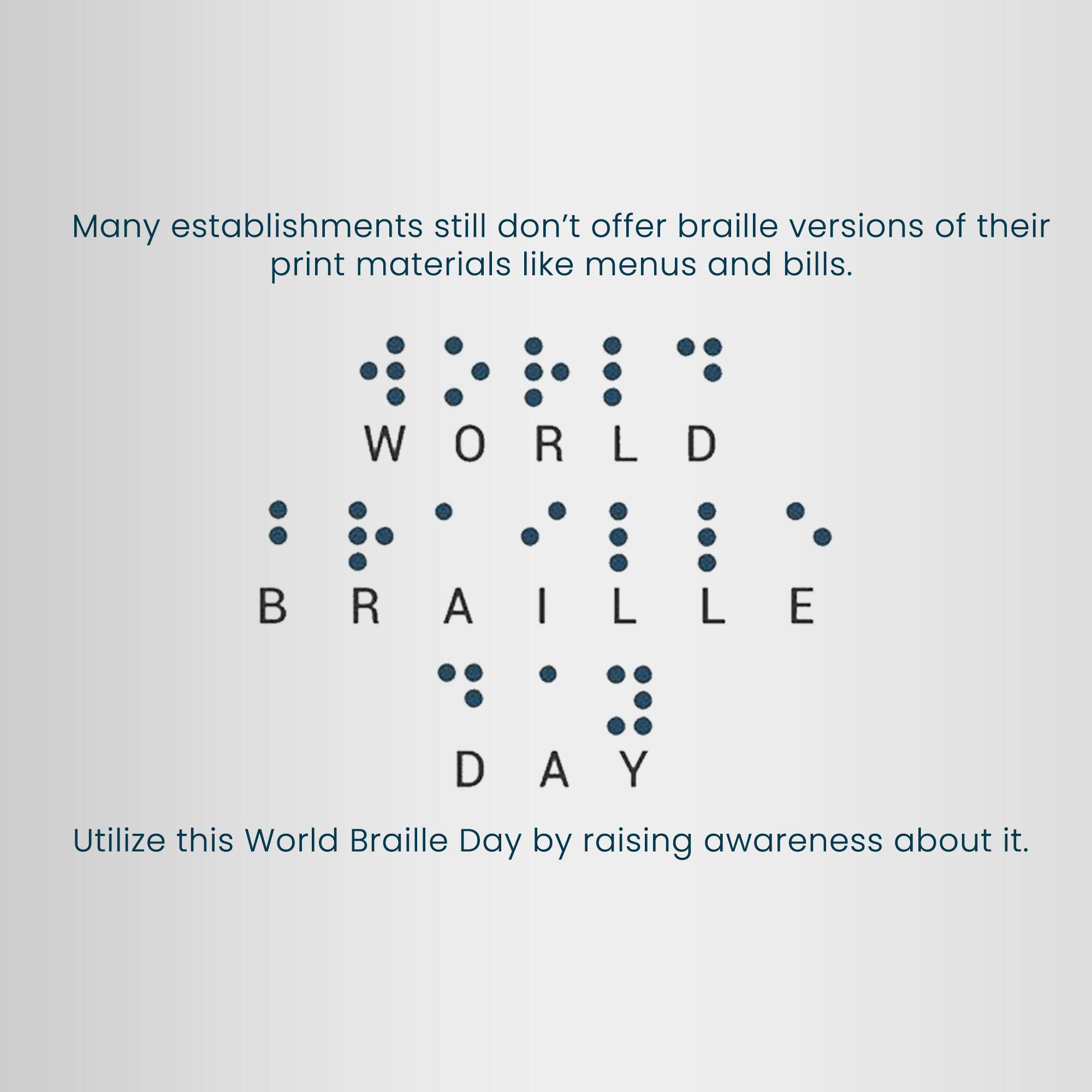 World Braille Day