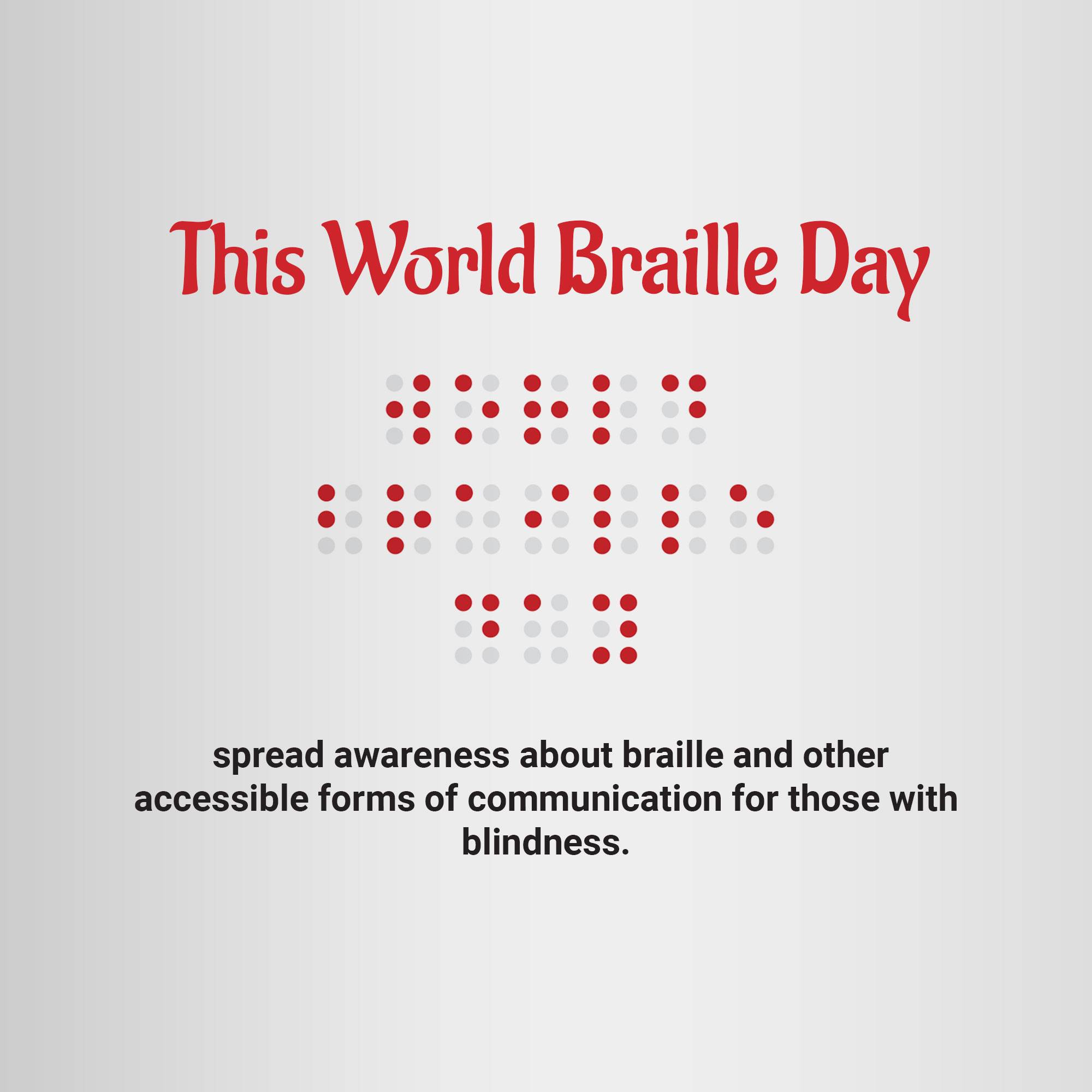 World Braille Day