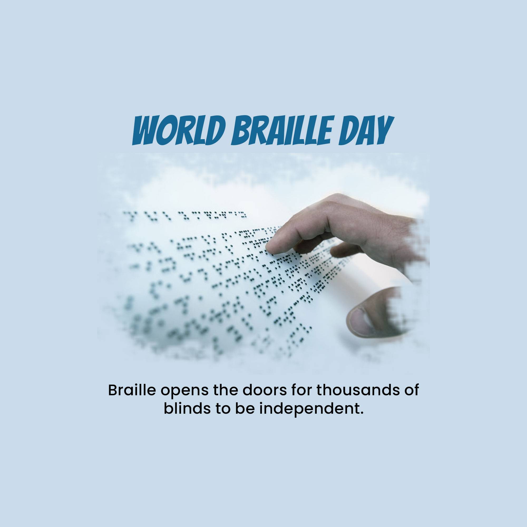 World Braille Day
