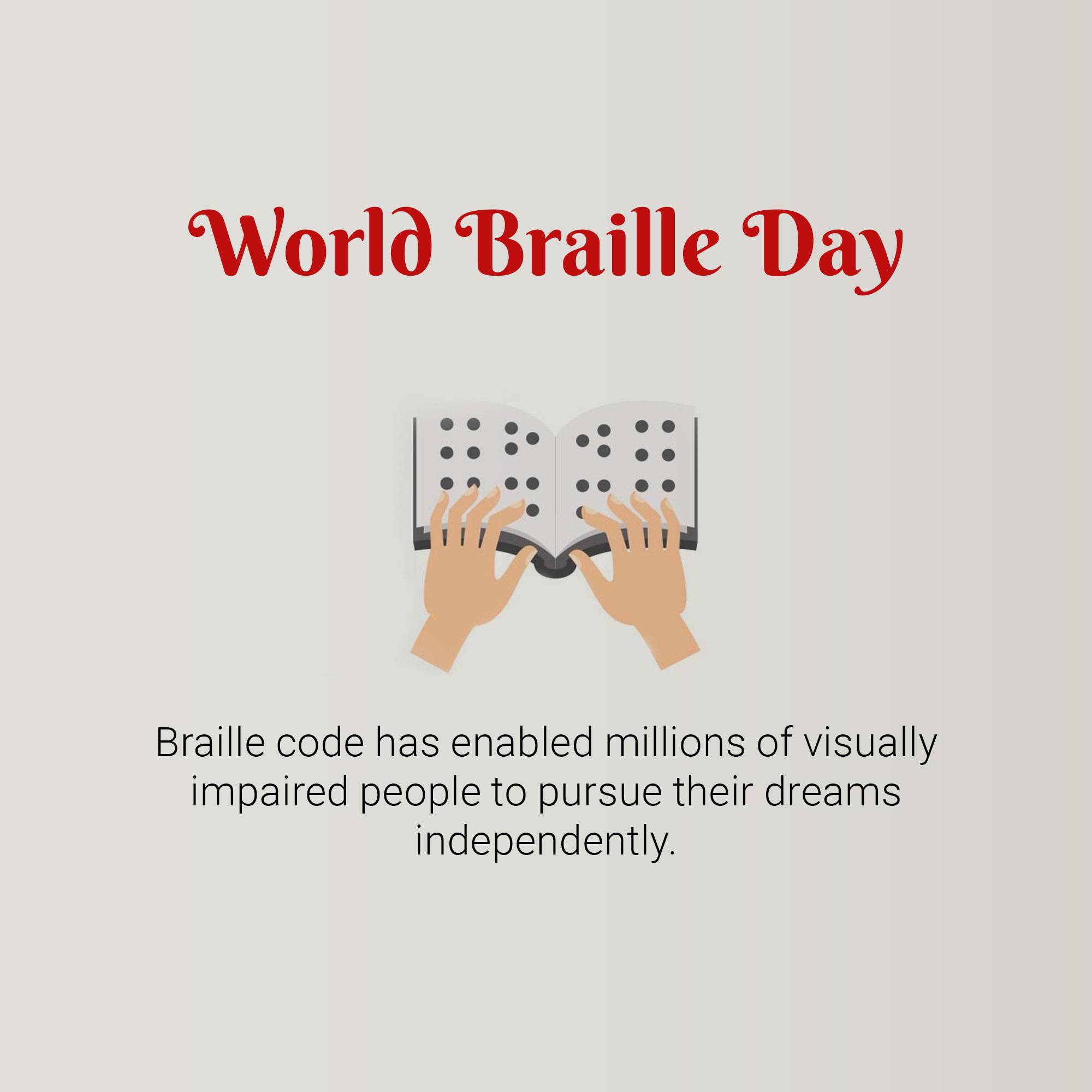 World Braille Day