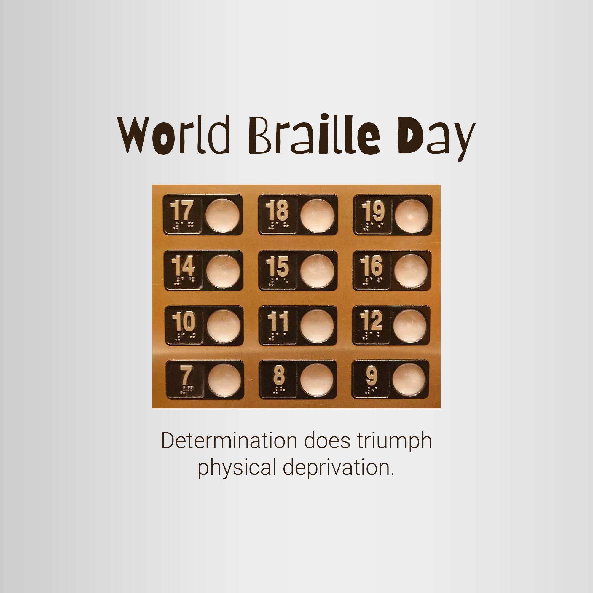 World Braille Day