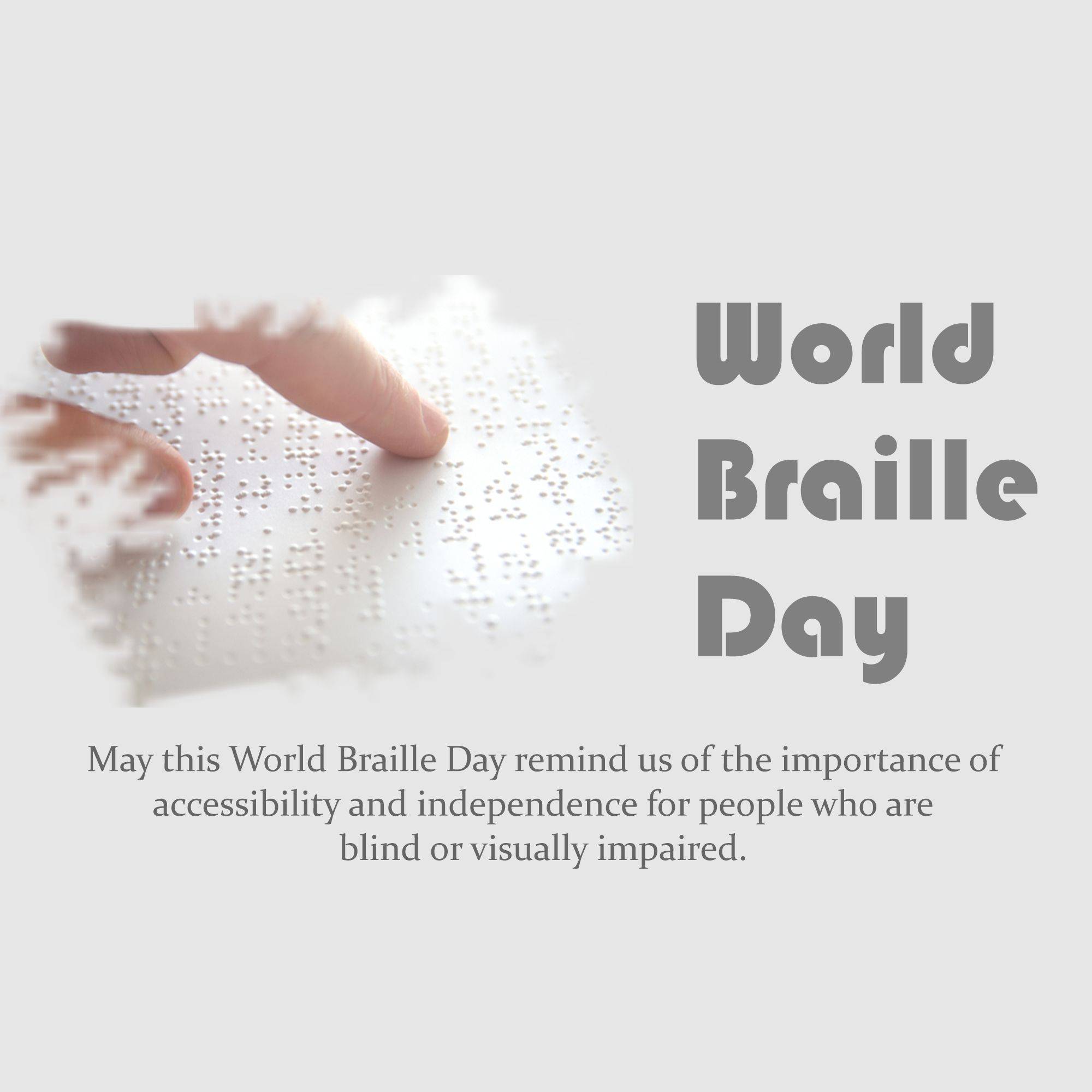 World Braille Day
