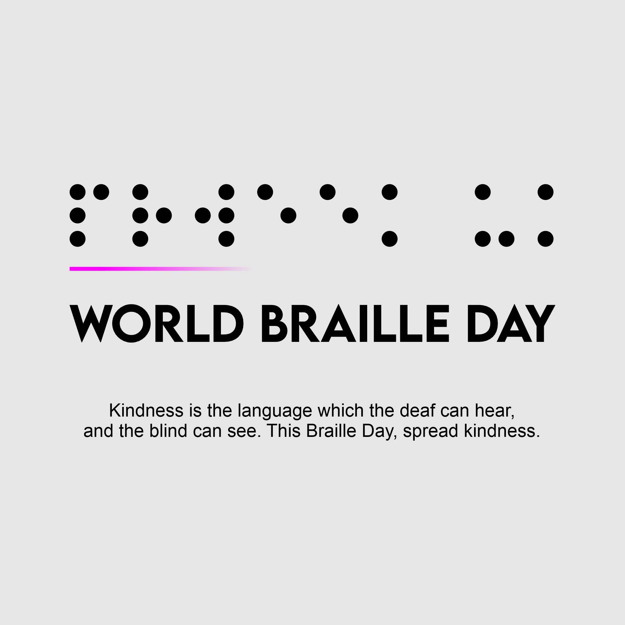 World Braille Day