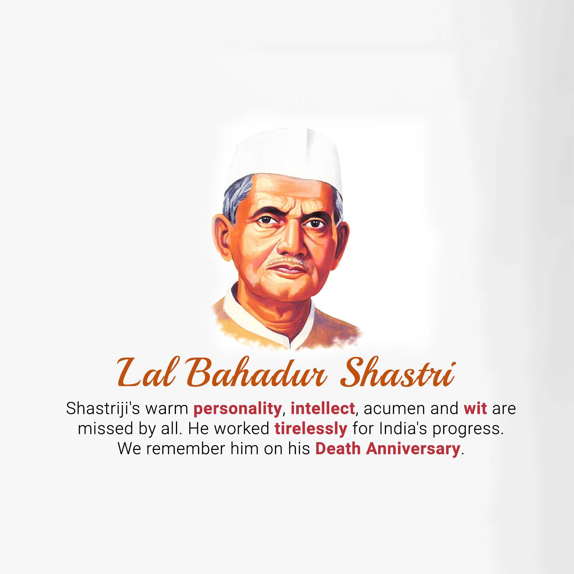Lal Bahadur Shastri Punyatithi