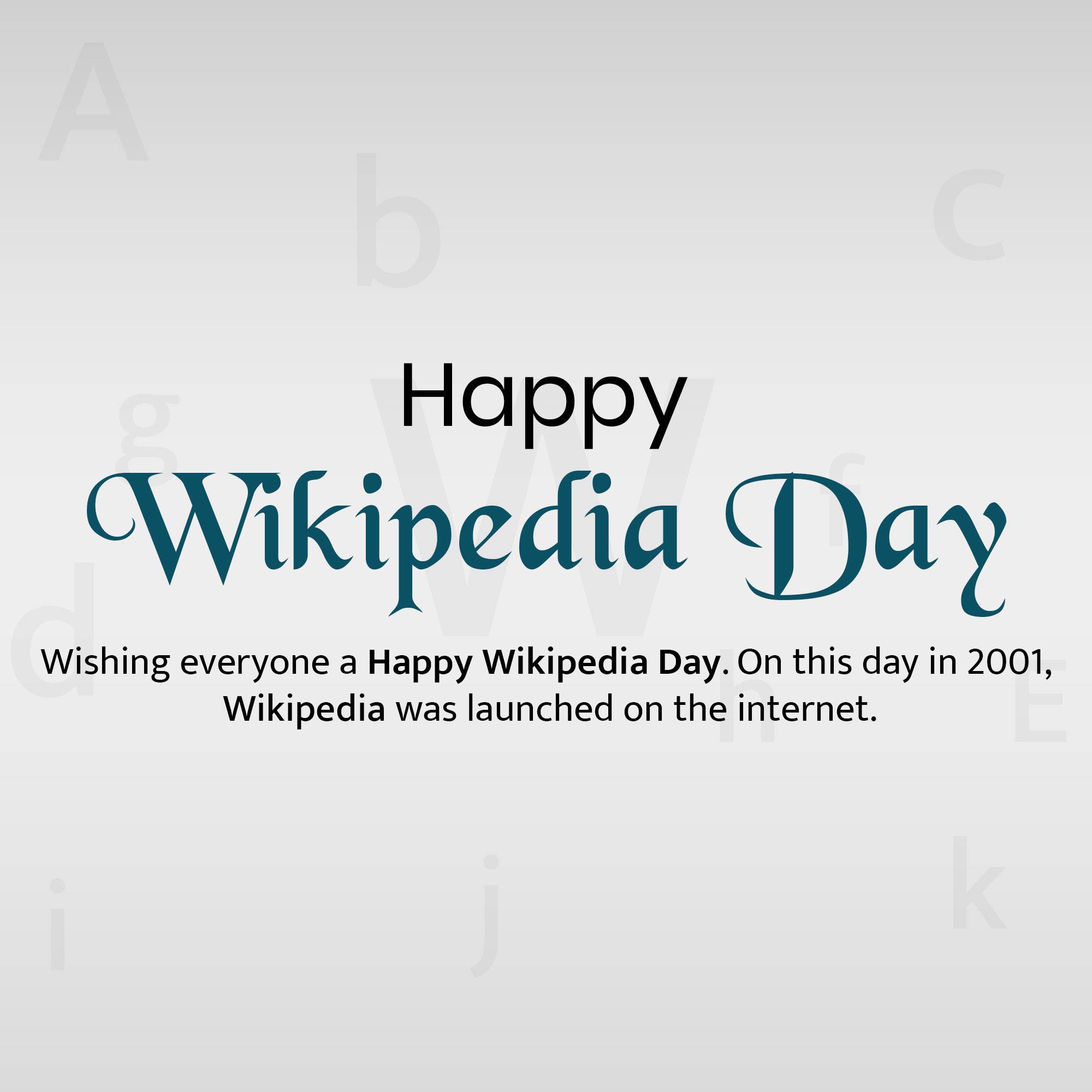 Wikipedia Day