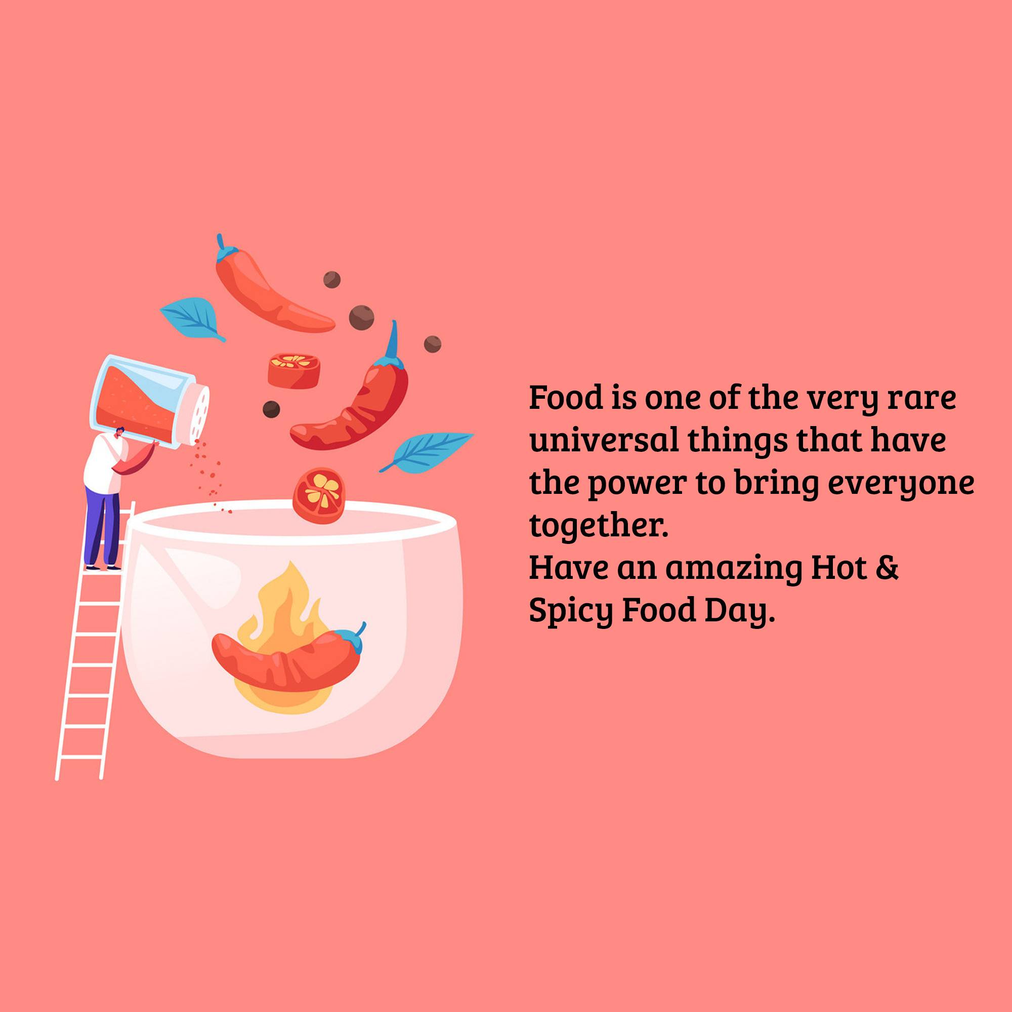 International Hot & Spicy Food Day