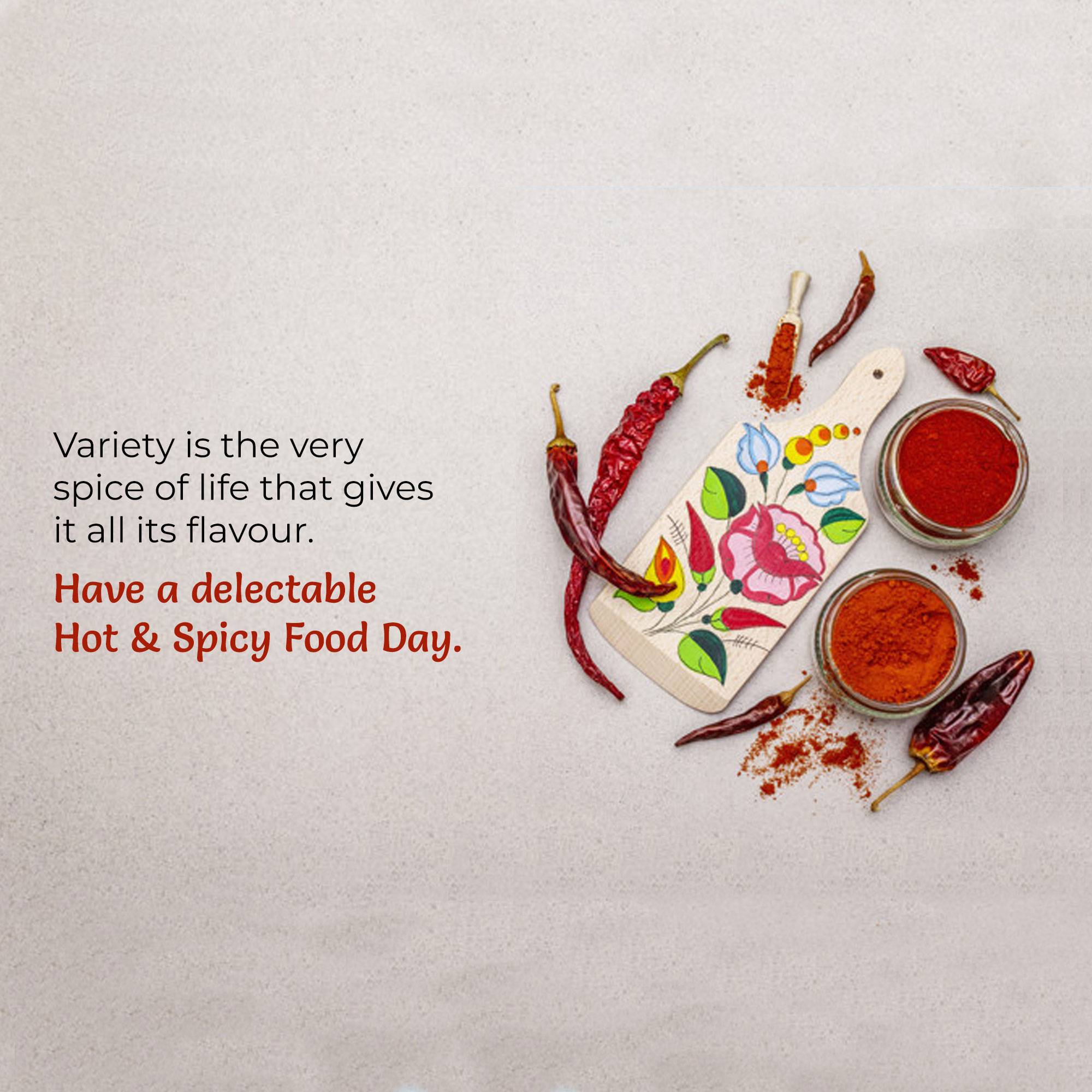 International Hot & Spicy Food Day