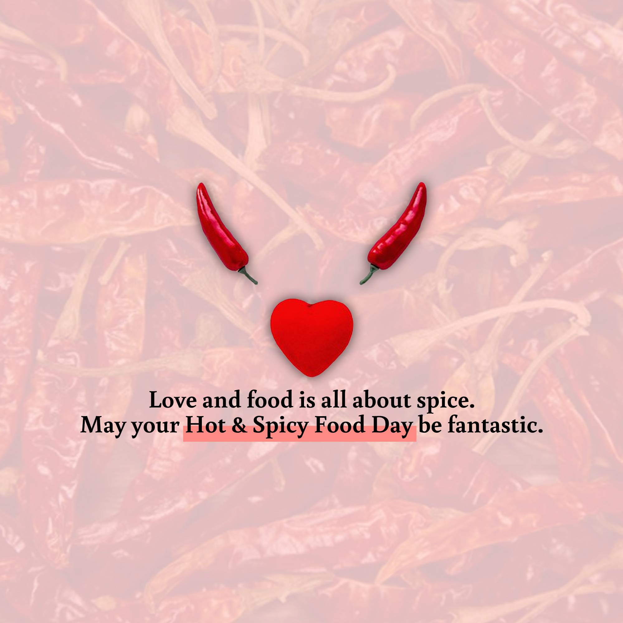 International Hot & Spicy Food Day