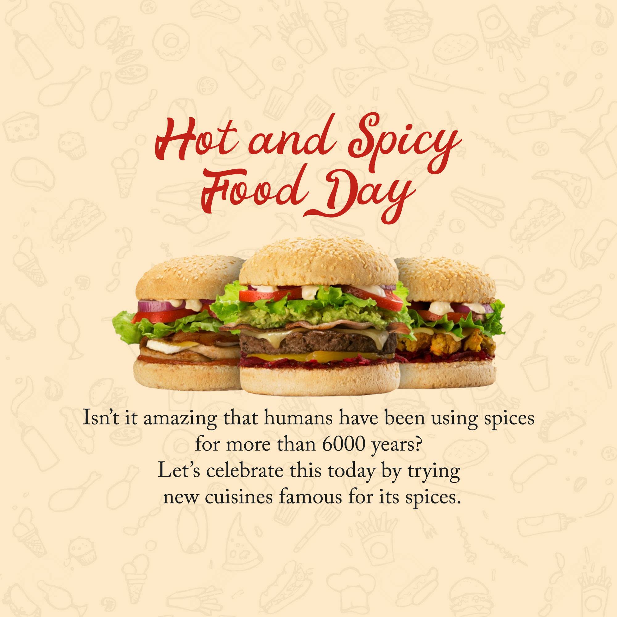 International Hot & Spicy Food Day