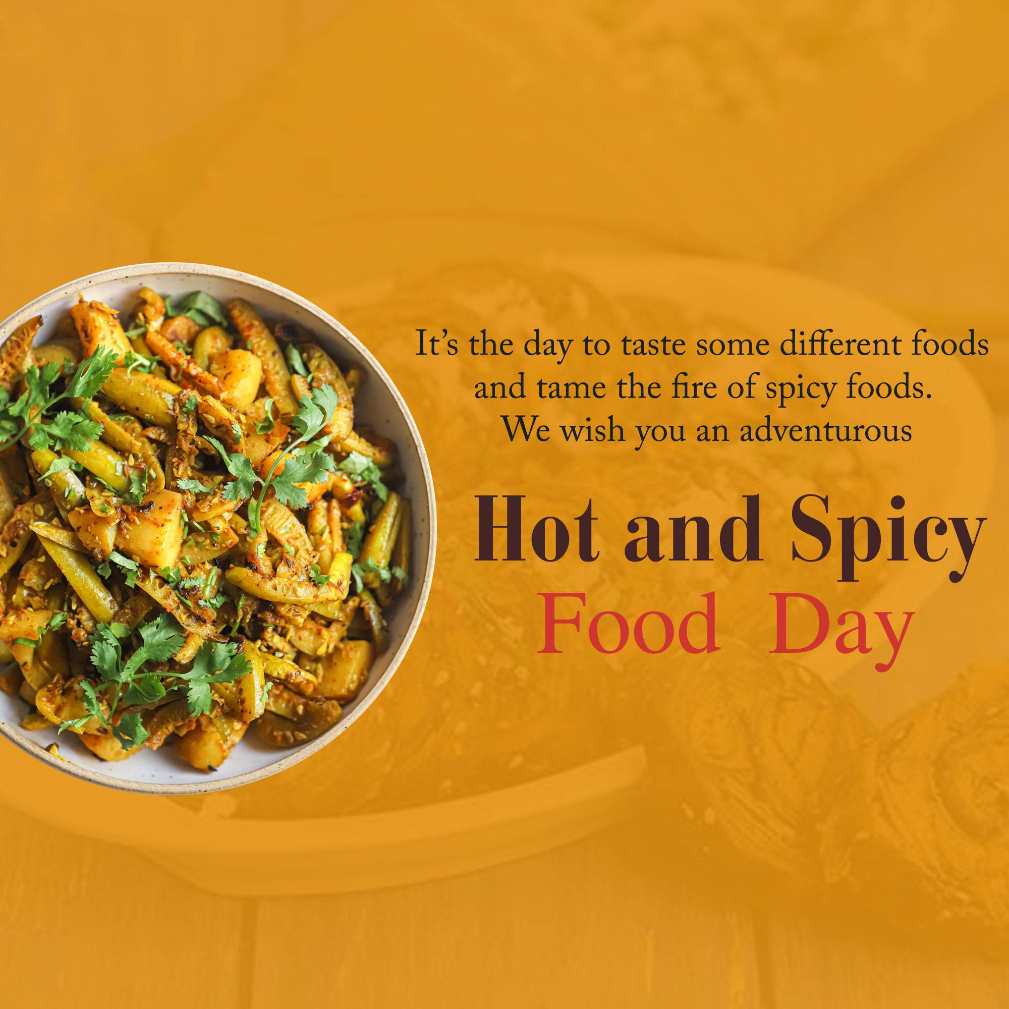 International Hot & Spicy Food Day