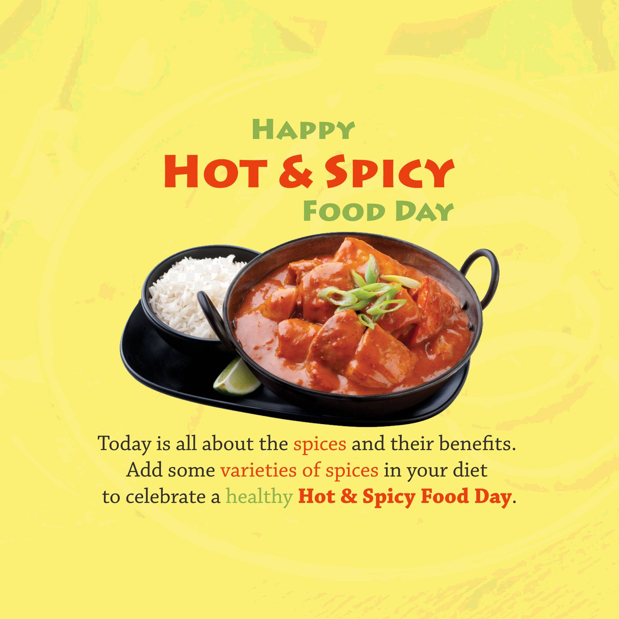 International Hot & Spicy Food Day