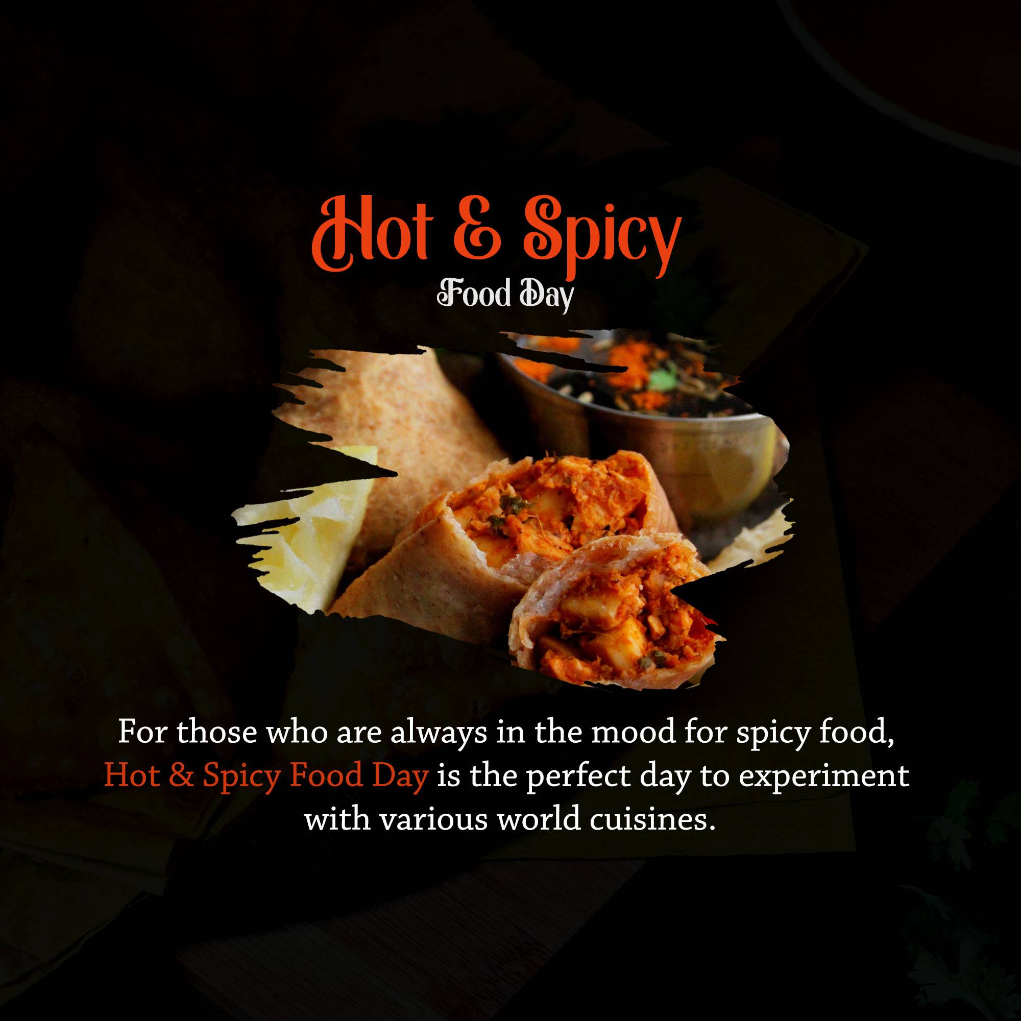 International Hot & Spicy Food Day