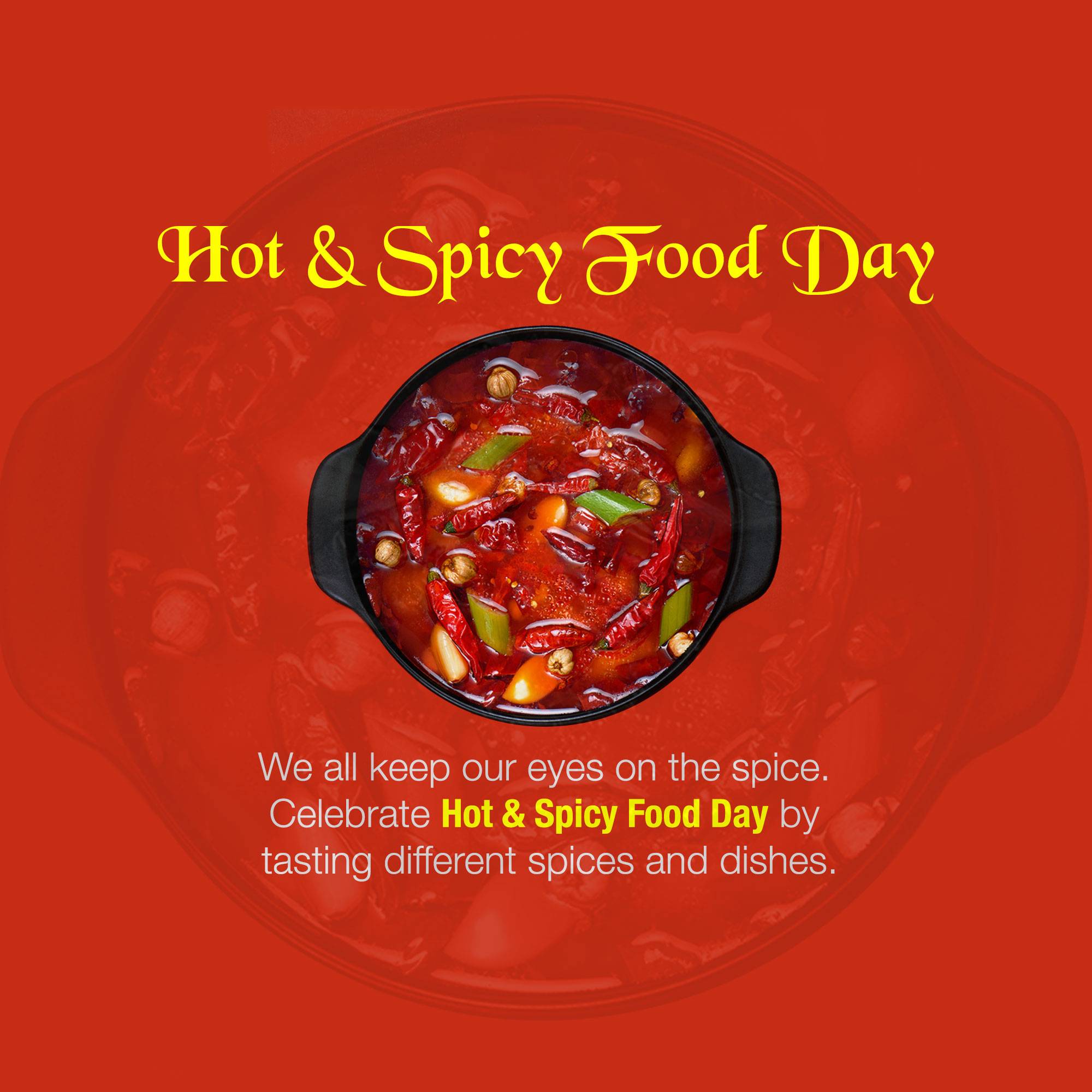 International Hot & Spicy Food Day