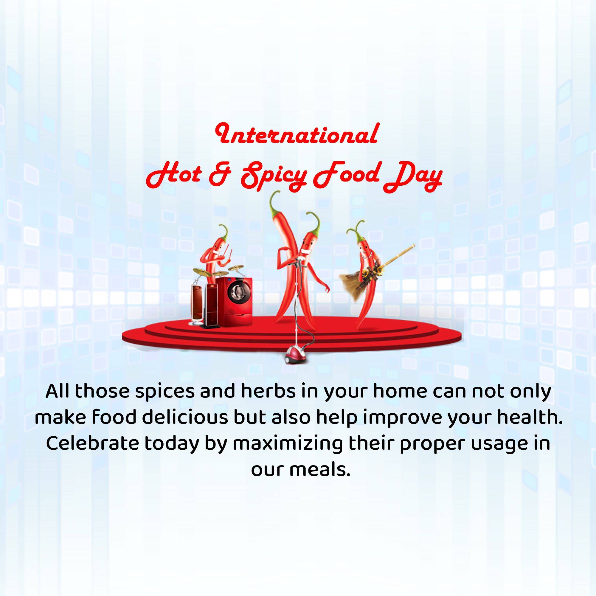 International Hot & Spicy Food Day