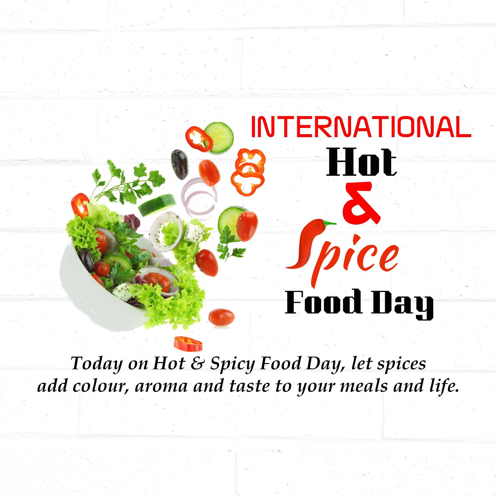 International Hot & Spicy Food Day