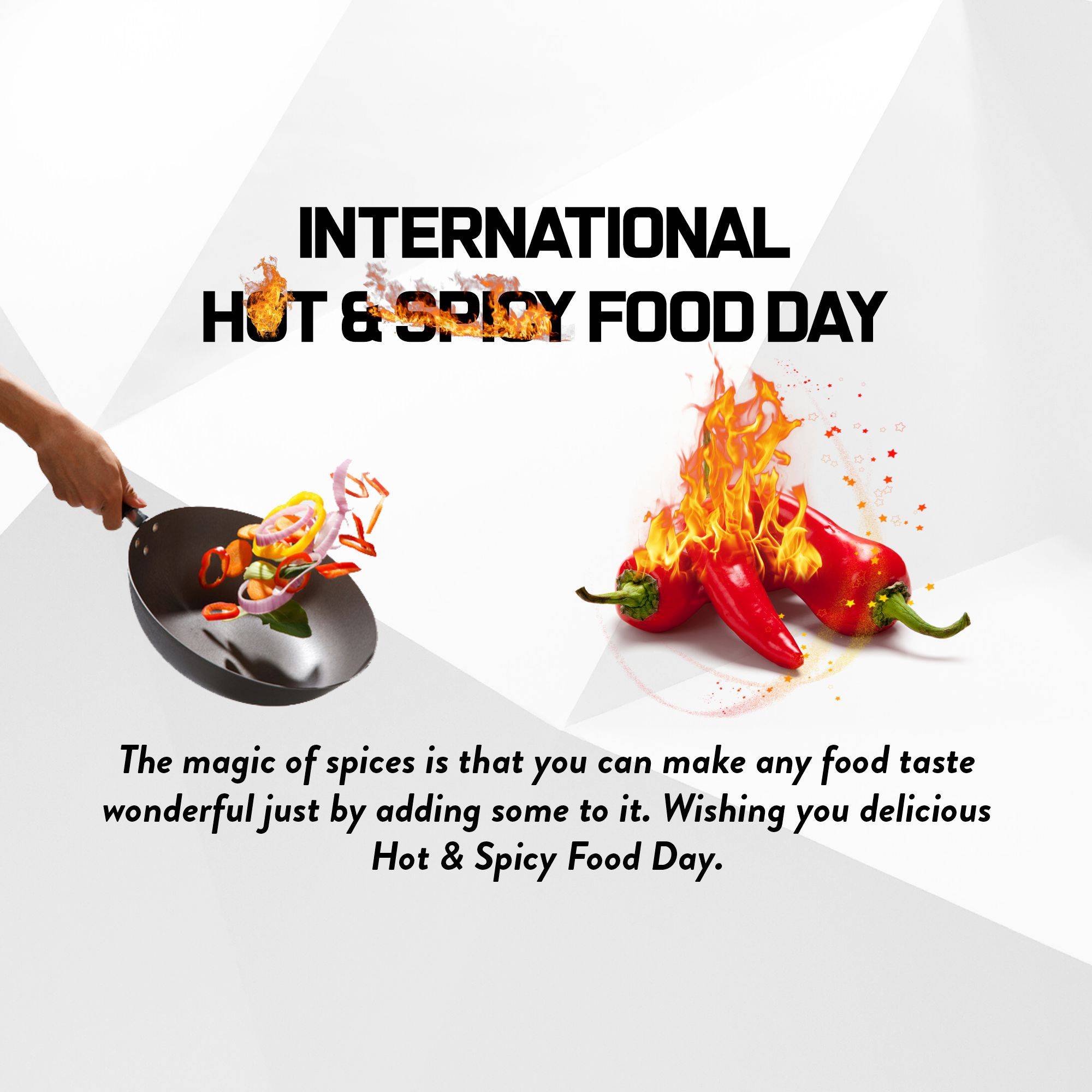 International Hot & Spicy Food Day