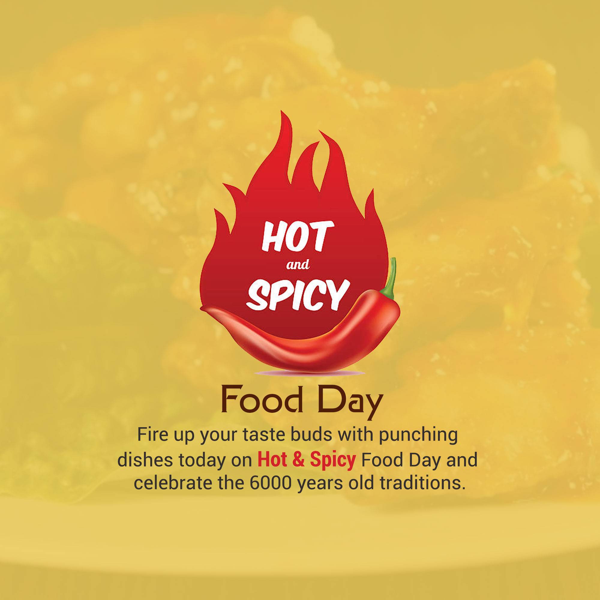 International Hot & Spicy Food Day