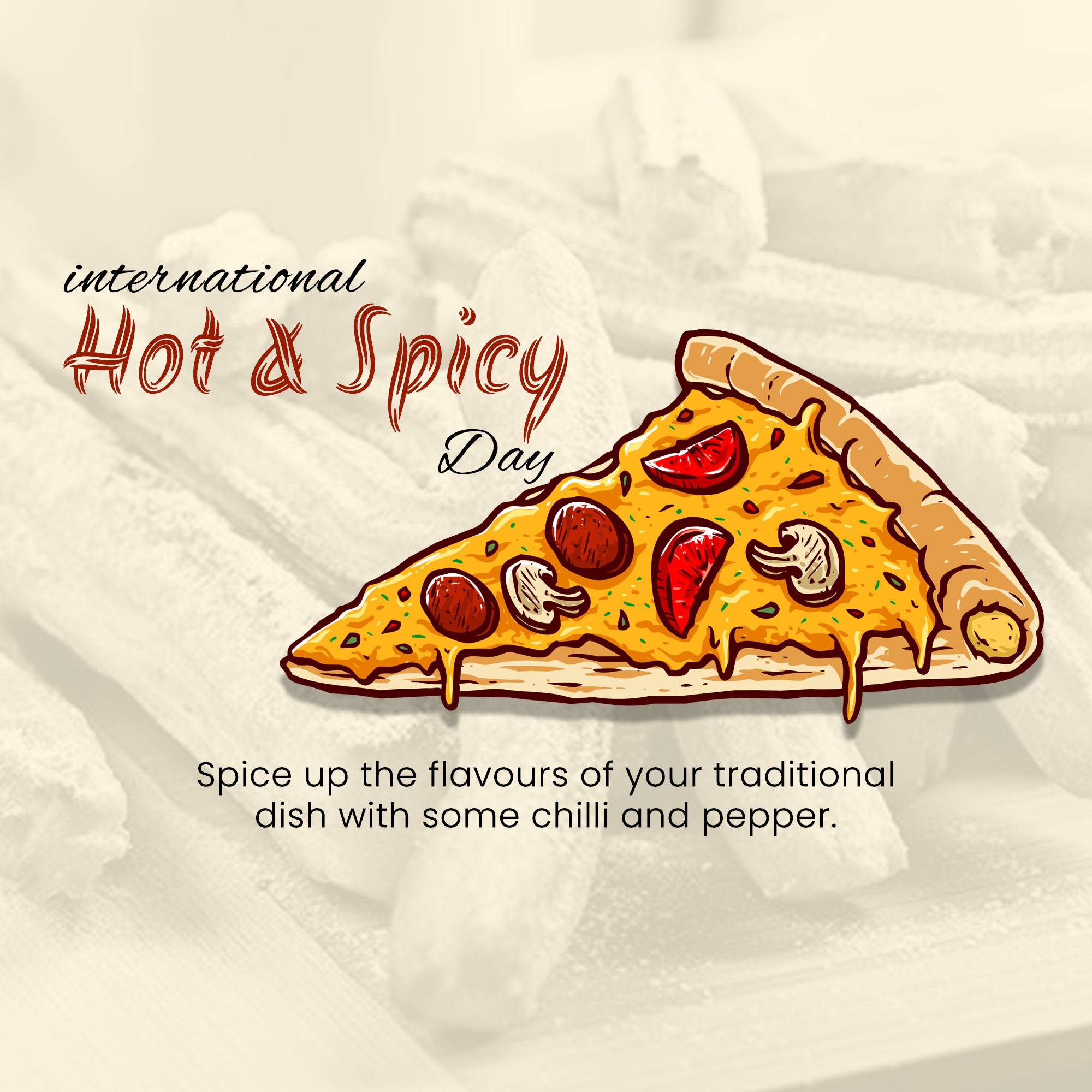 International Hot & Spicy Food Day
