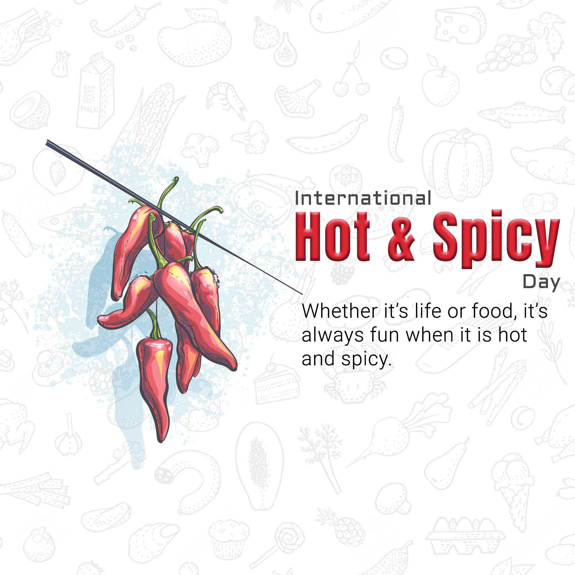 International Hot & Spicy Food Day