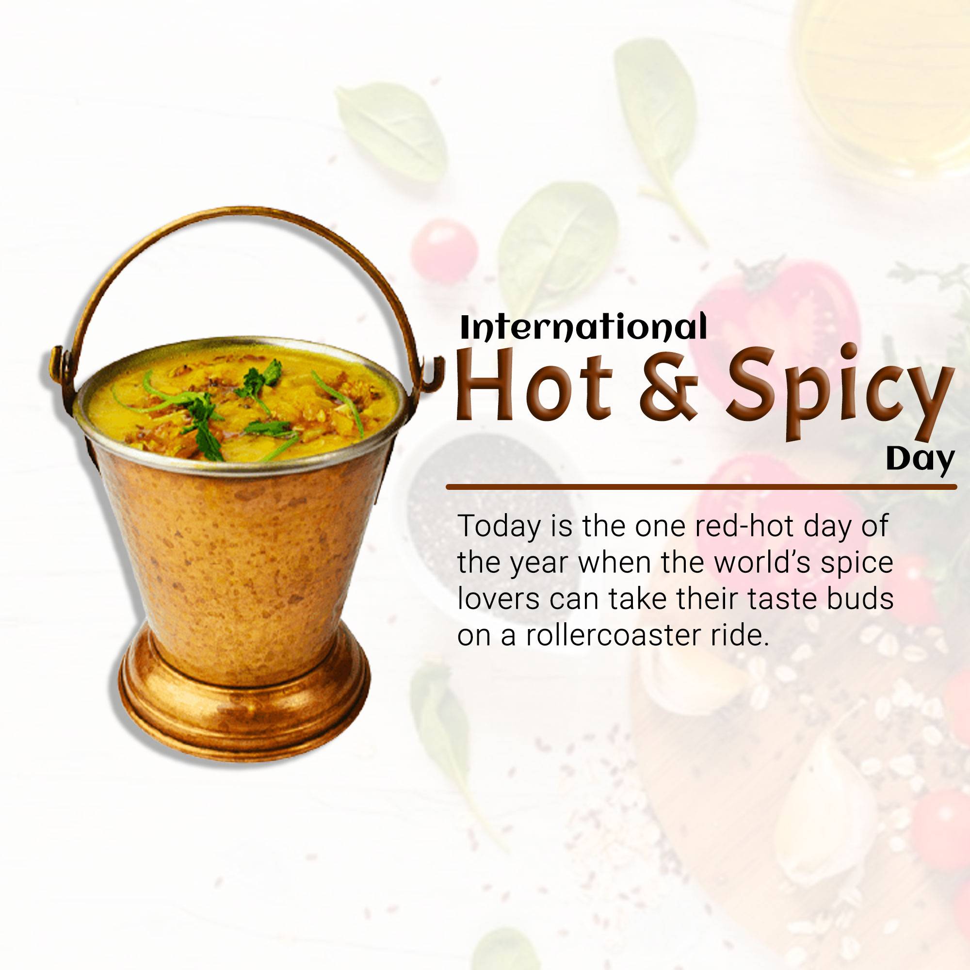 International Hot & Spicy Food Day