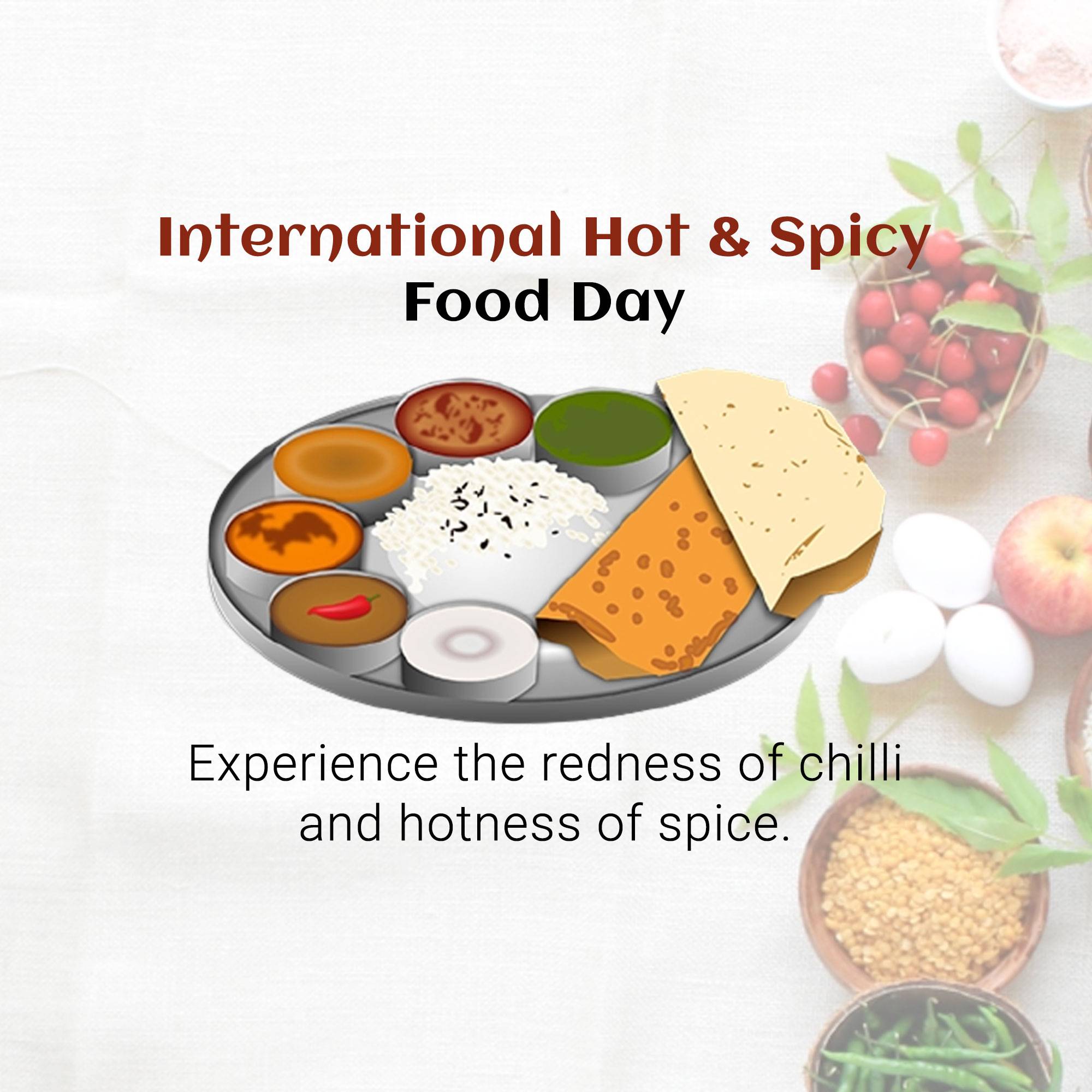 International Hot & Spicy Food Day