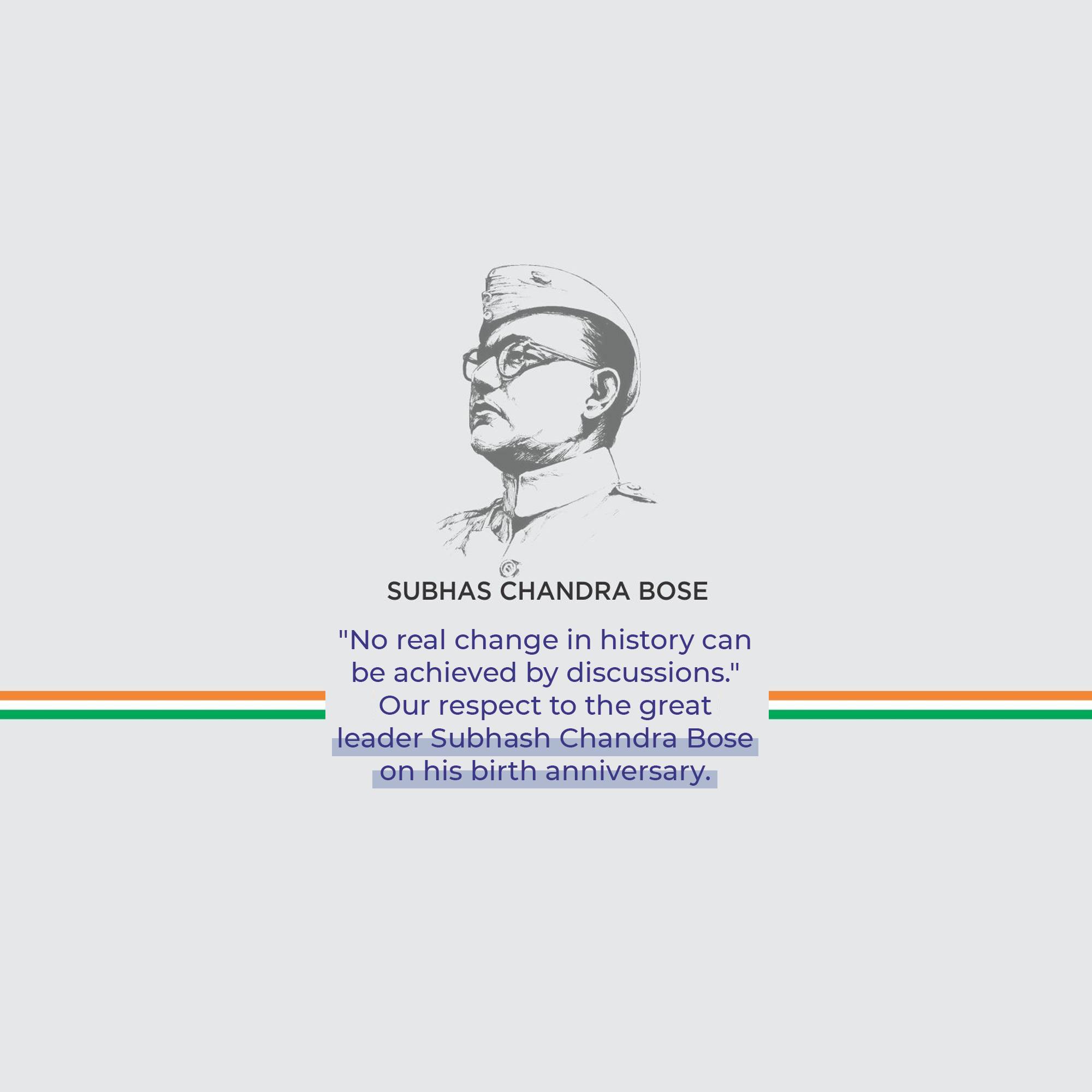 Subhash Chandra Bose Jayanti