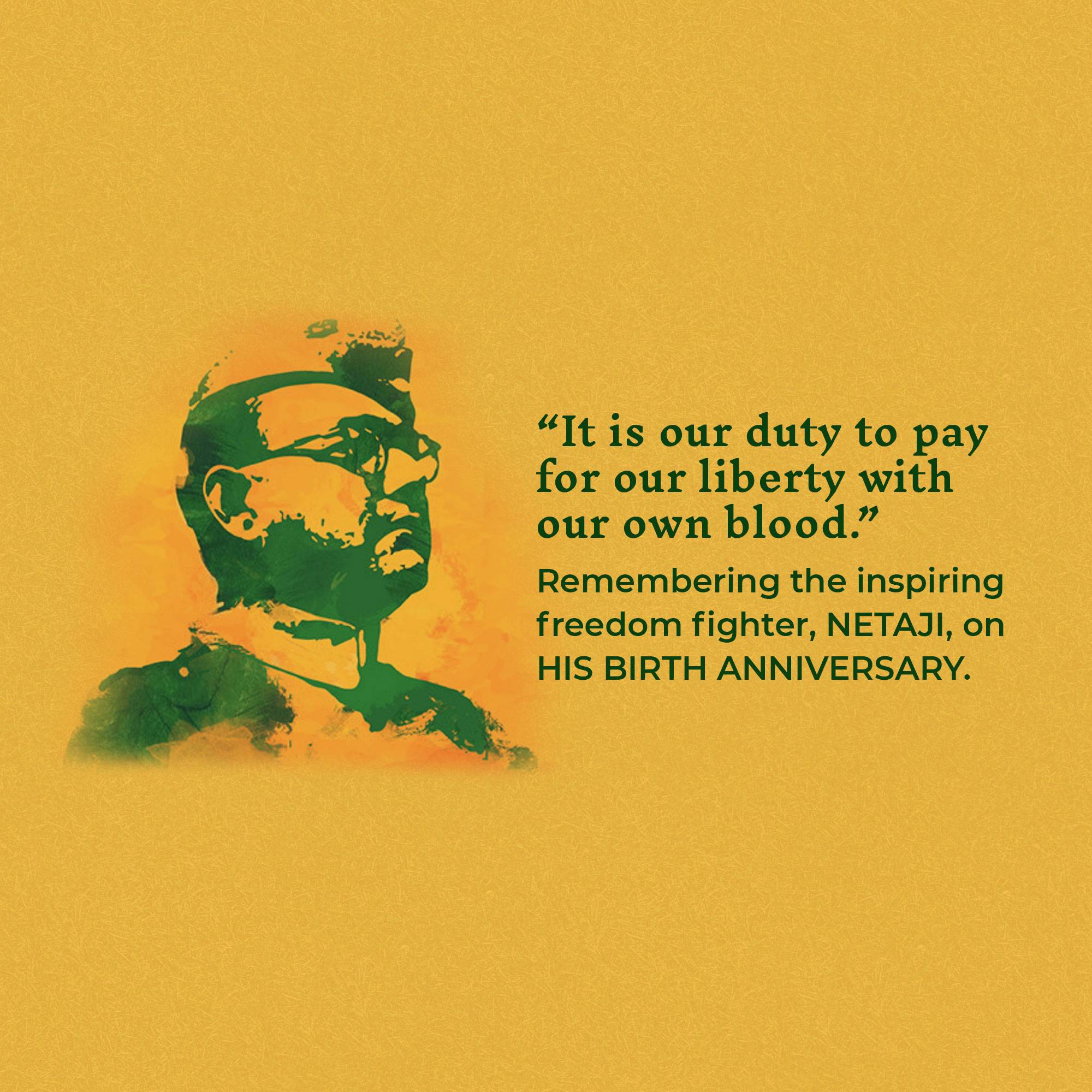Subhash Chandra Bose Jayanti