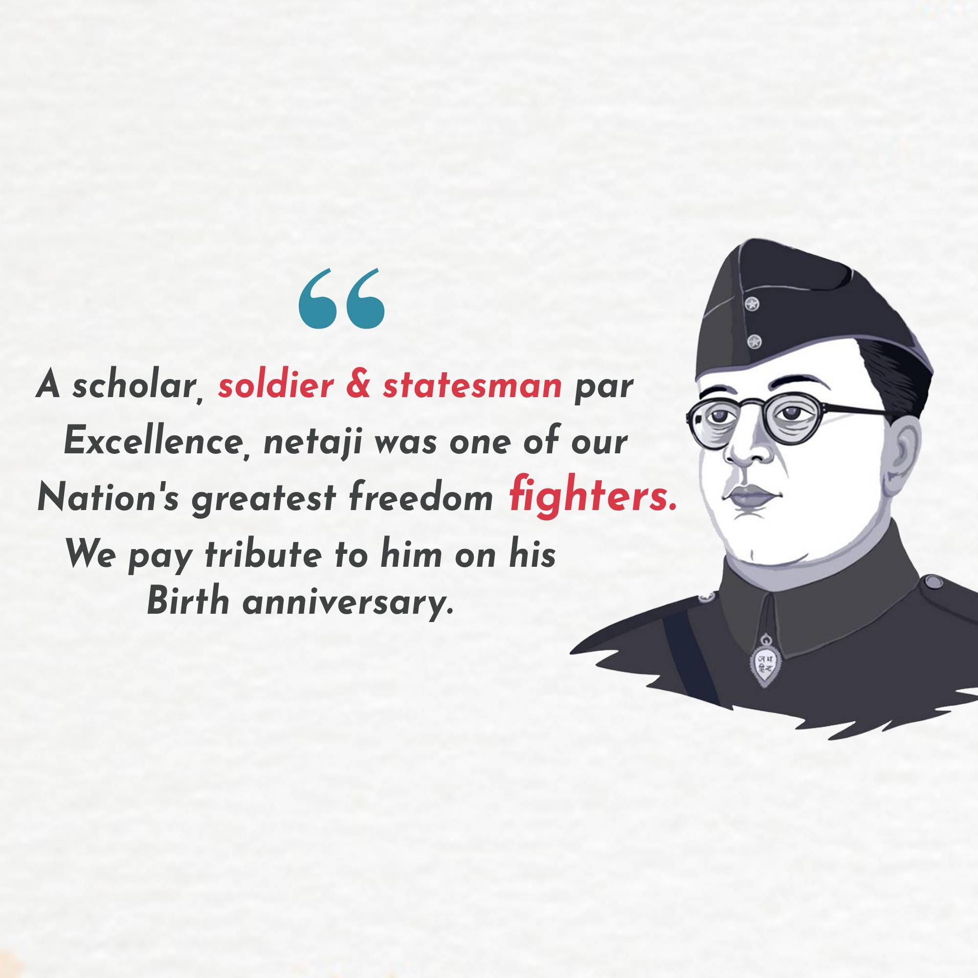 Subhash Chandra Bose Jayanti