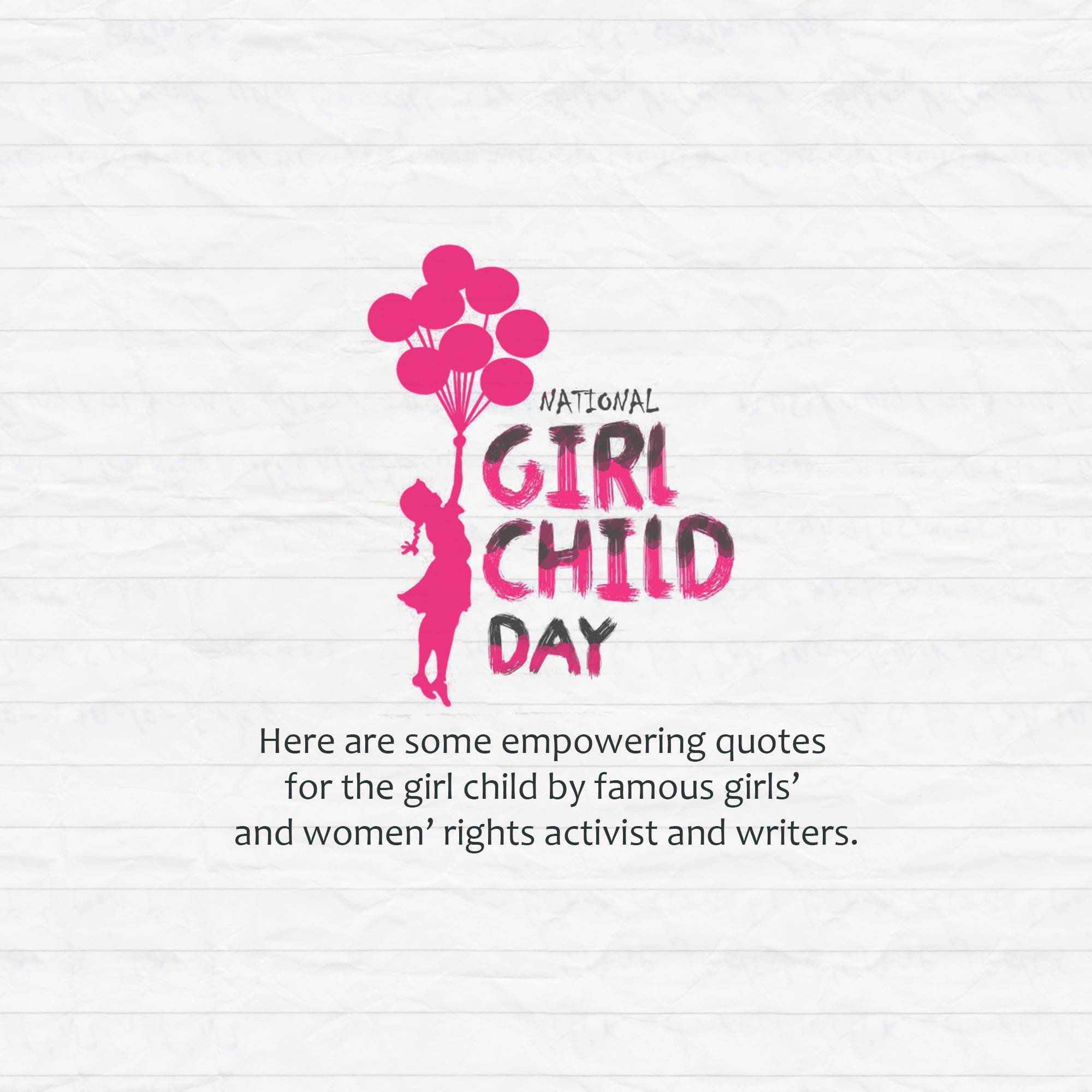 National Girl Child Day