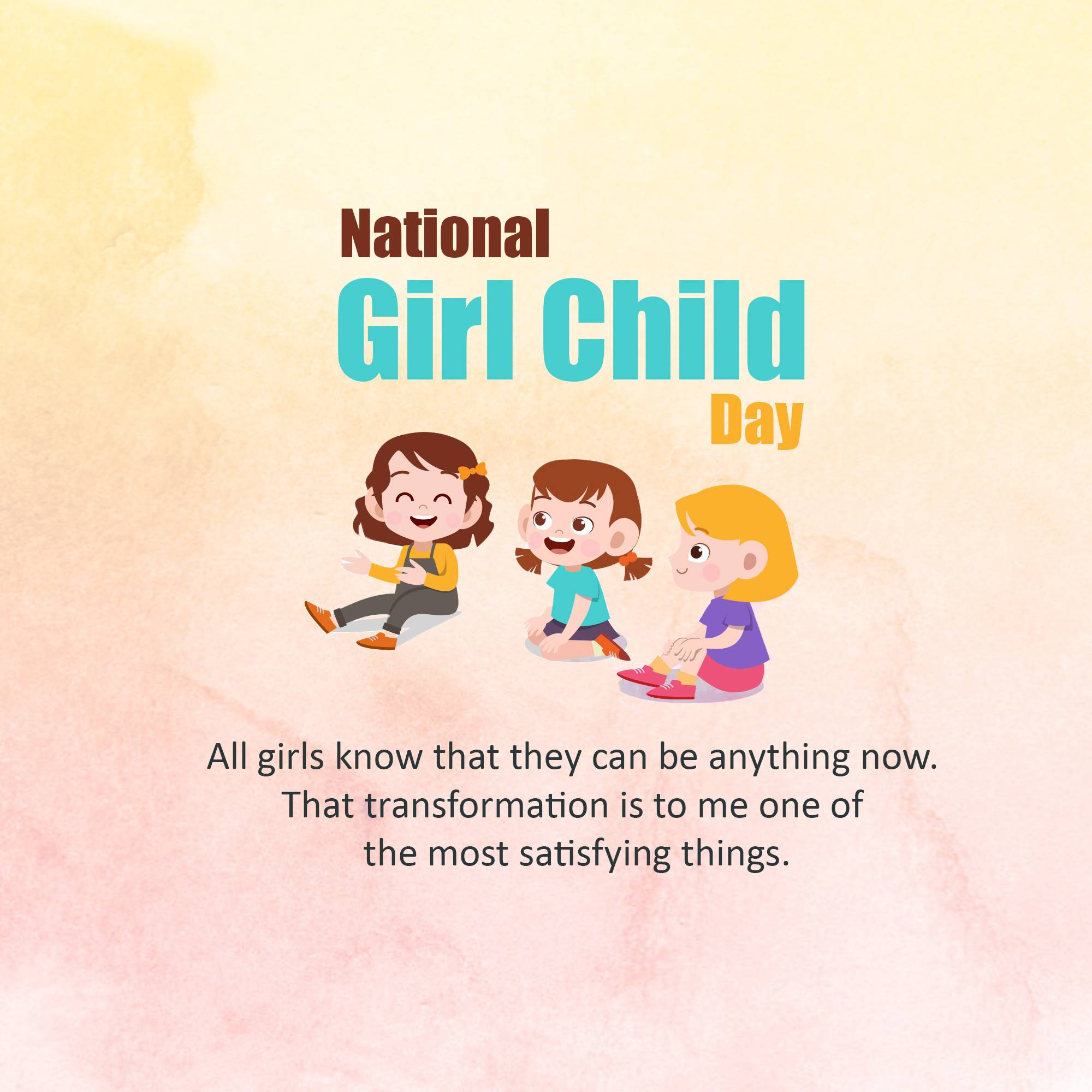 National Girl Child Day