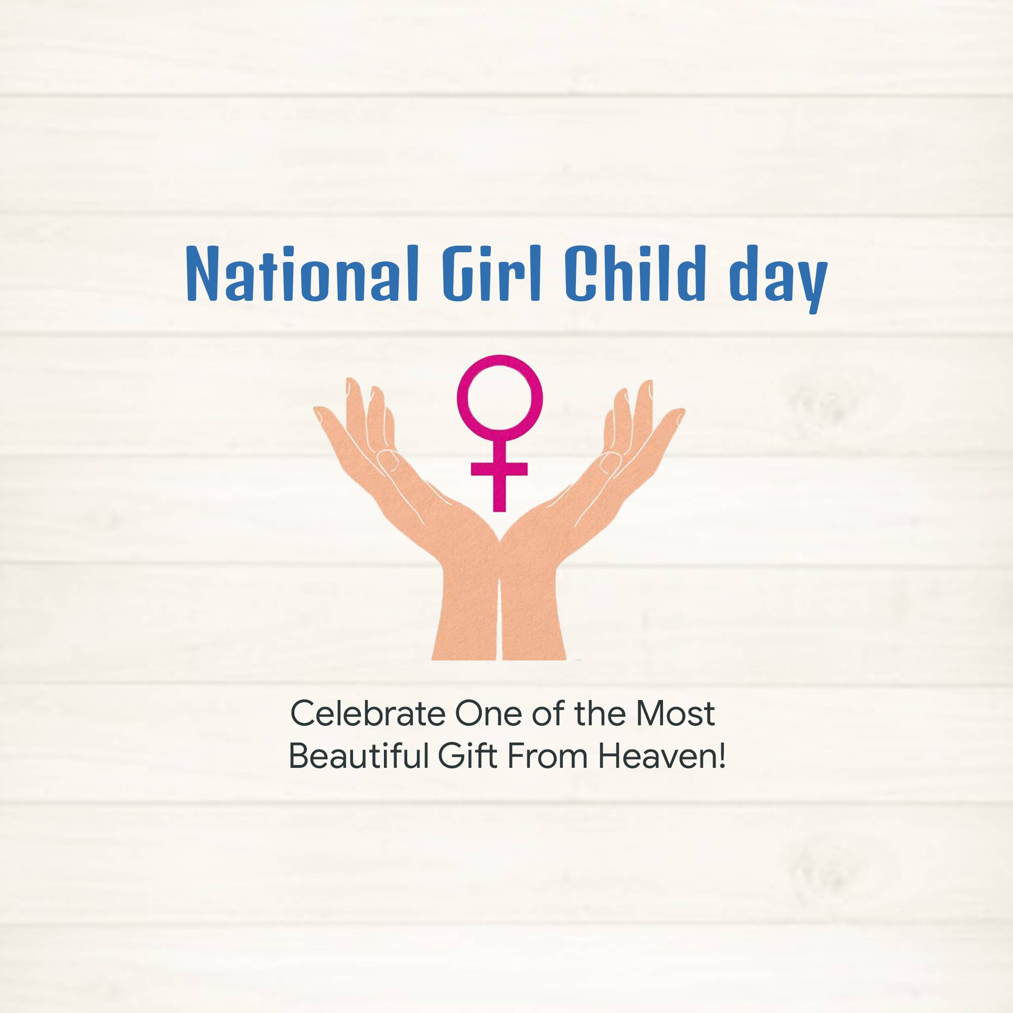 National Girl Child Day