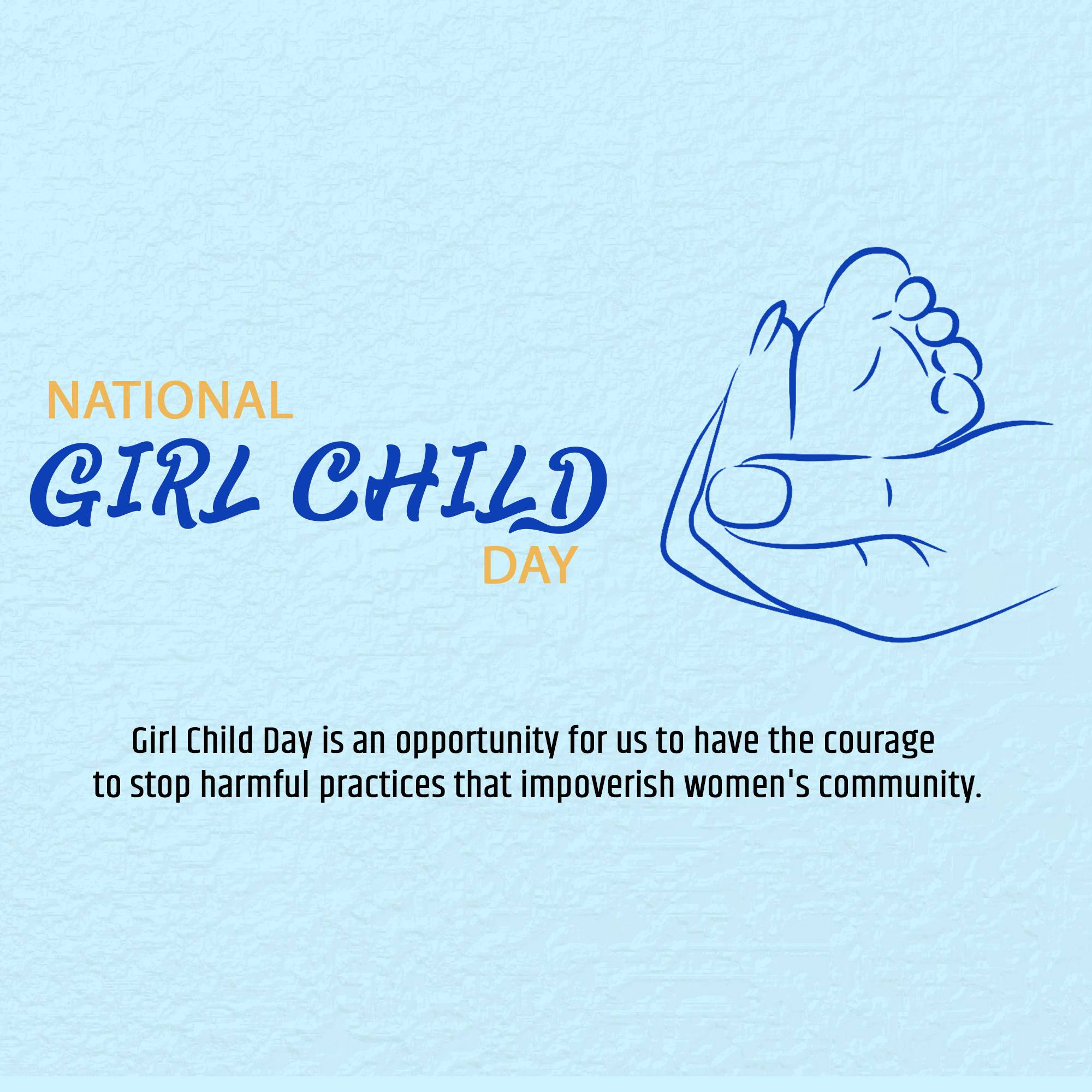 National Girl Child Day