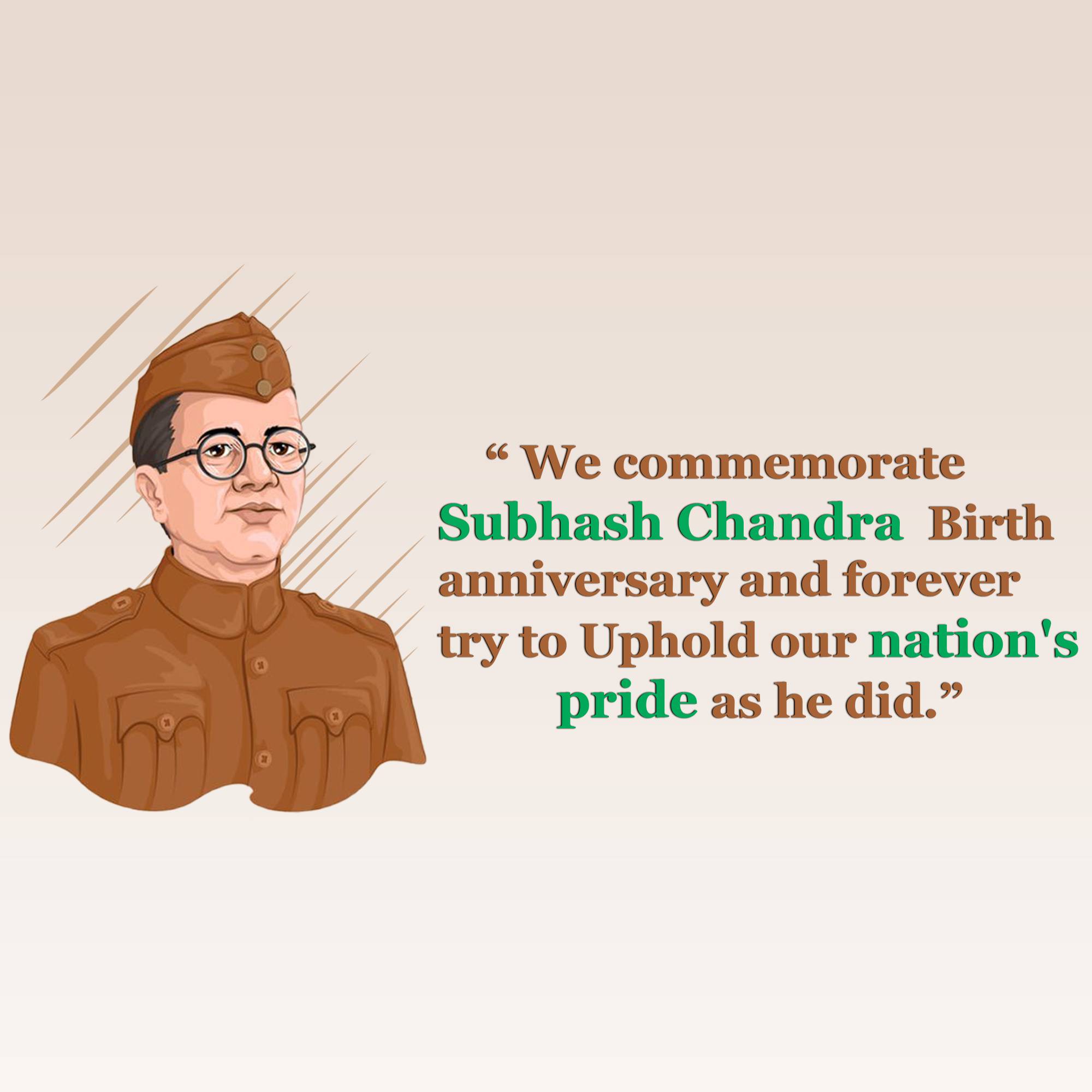 Subhash Chandra Bose Jayanti